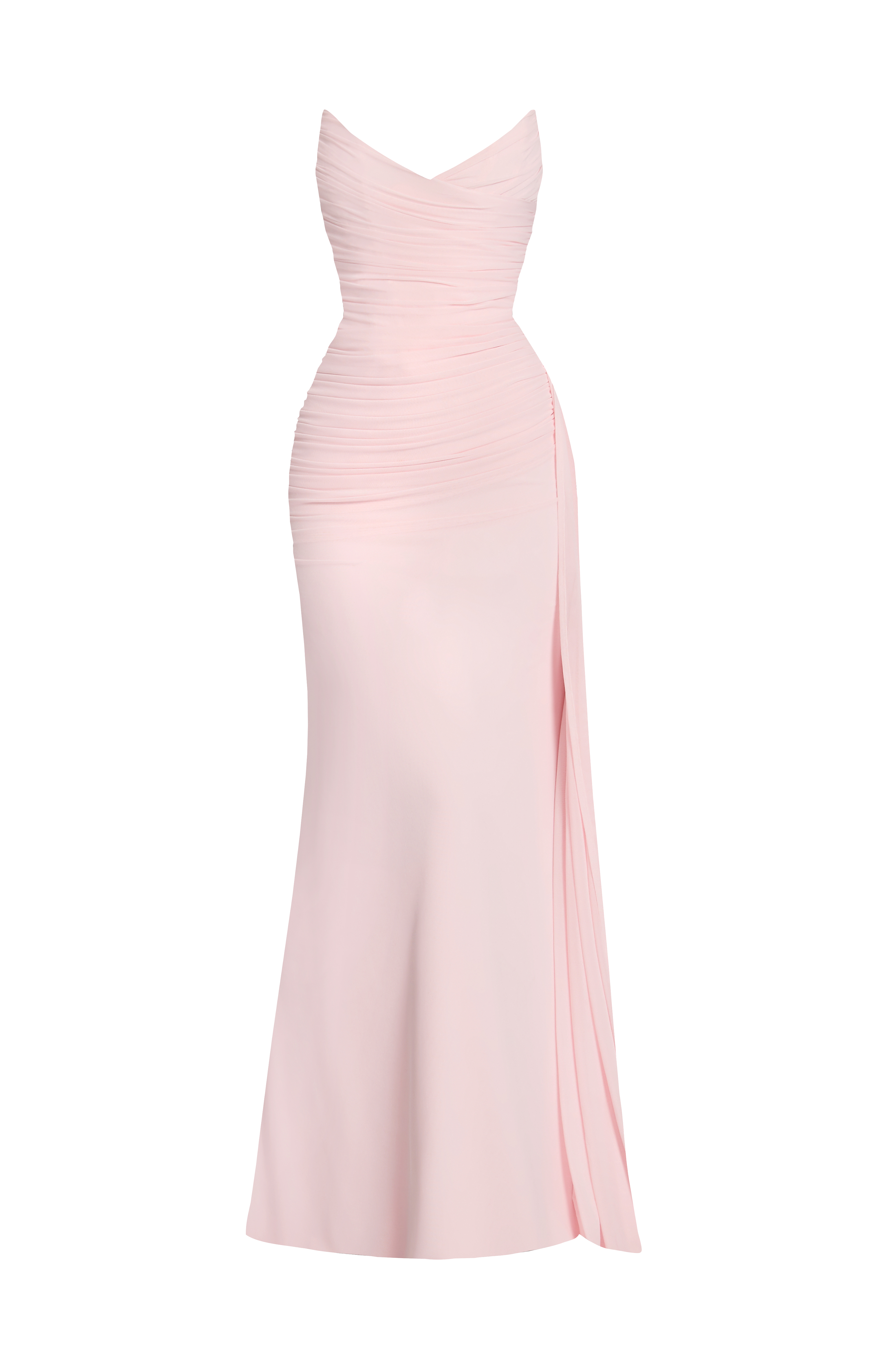Ashika Pembe Maxi Elbise