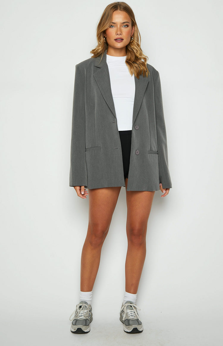 Gri Blazer
