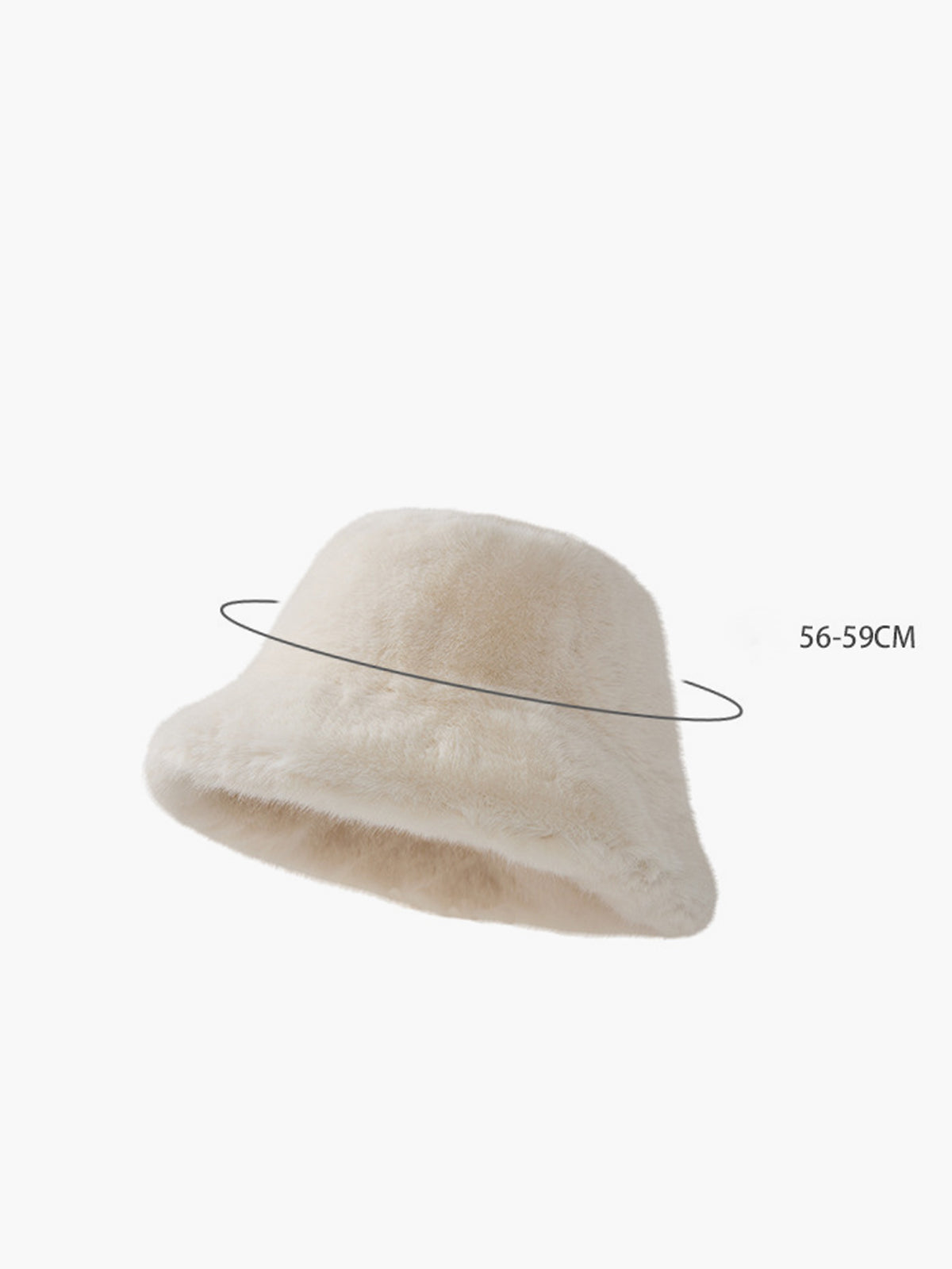 Kışlık Peluş Bucket Şapka