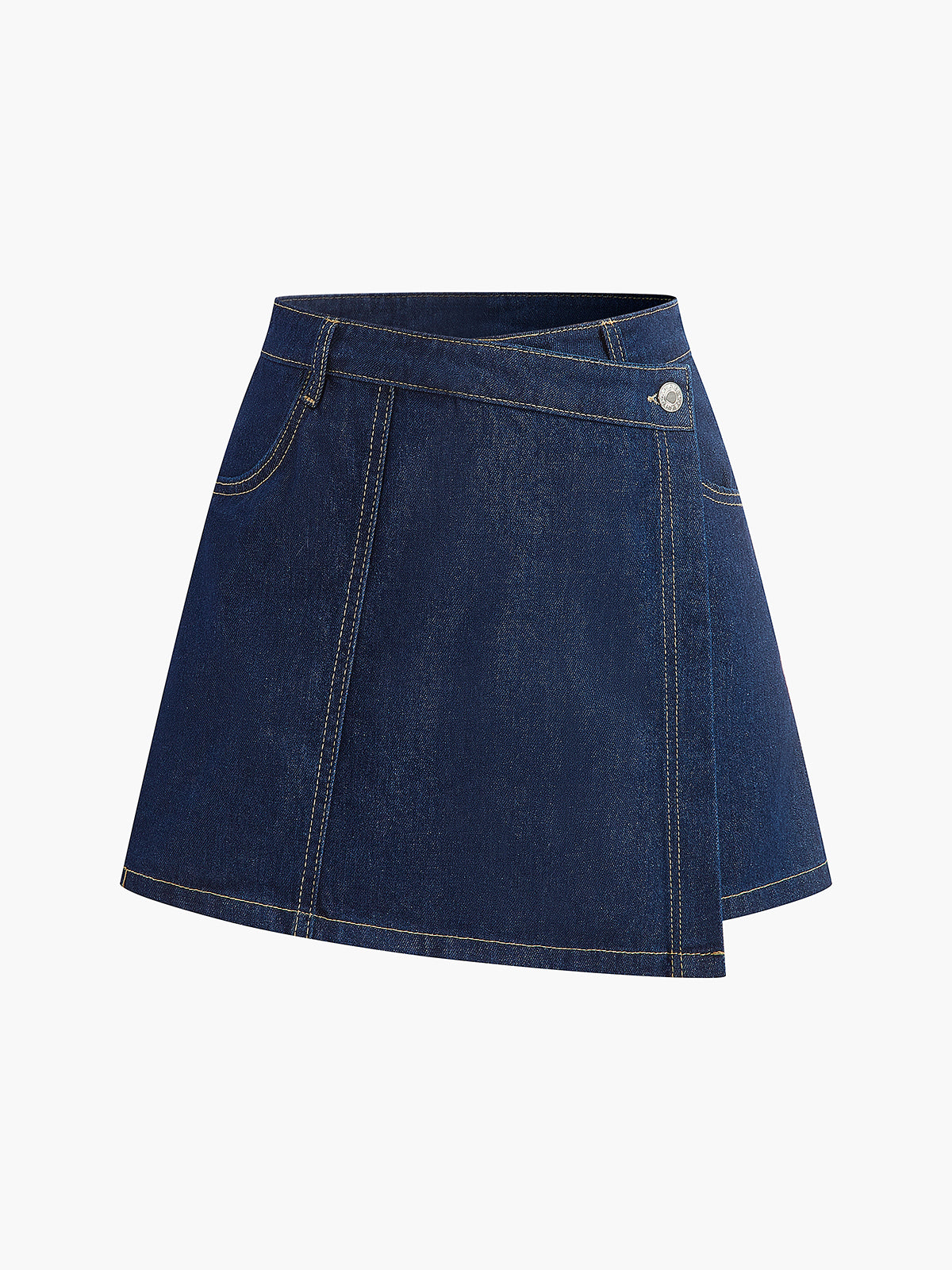Cepli Denim Şort Takım