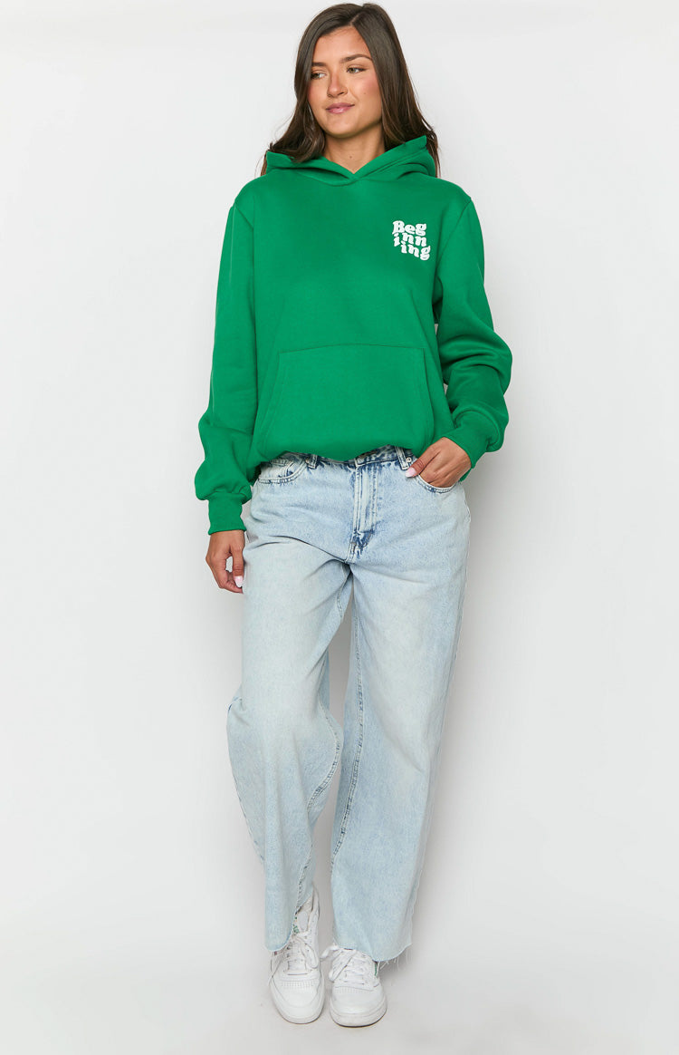 Başlangıç Yeşil Snuggle Bubble Hoodie