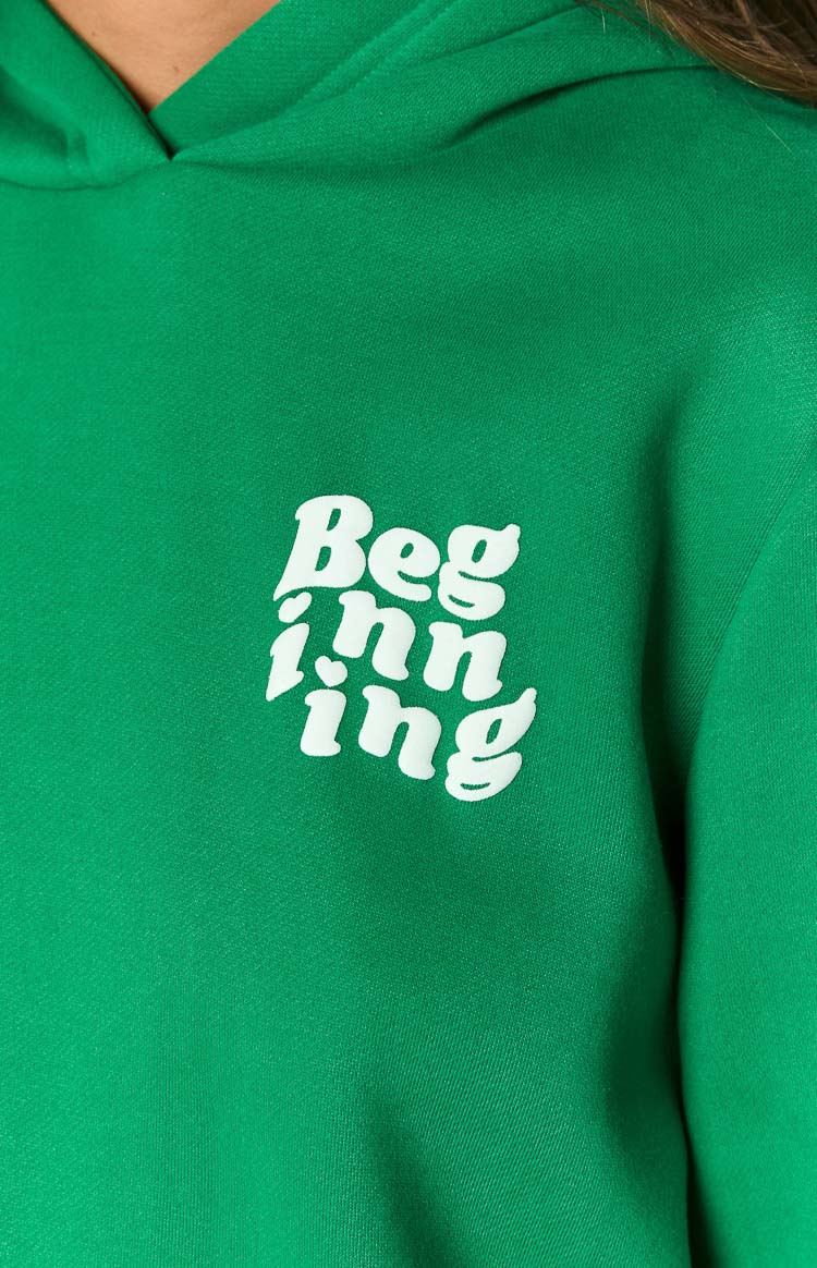 Başlangıç Yeşil Snuggle Bubble Hoodie