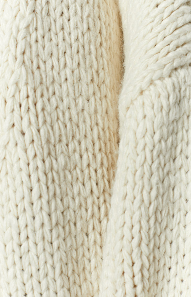 Kötü Alışkanlıklar Krem Triko Hırka