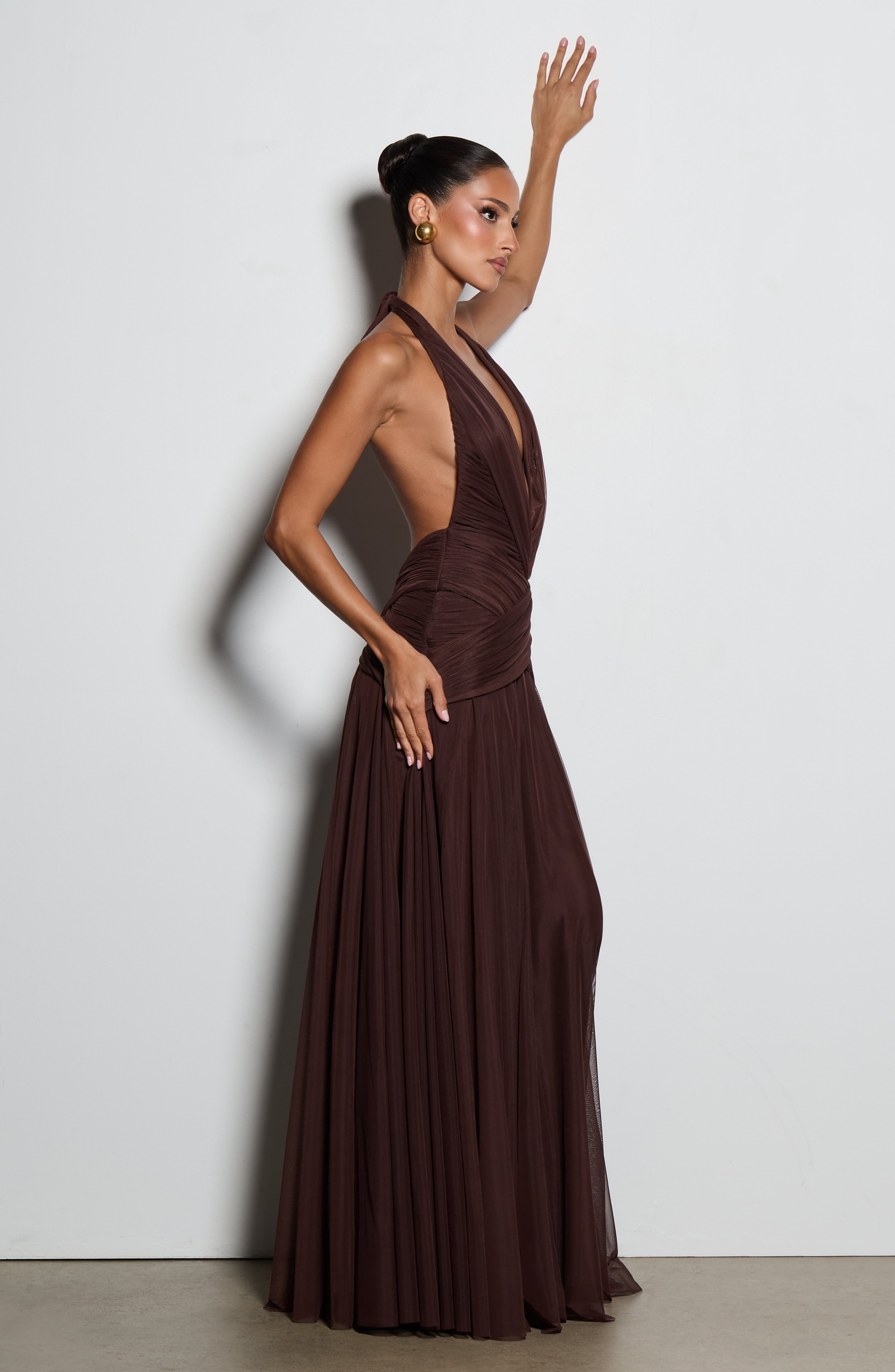 Cleo Maxi Erik Moru Elbise