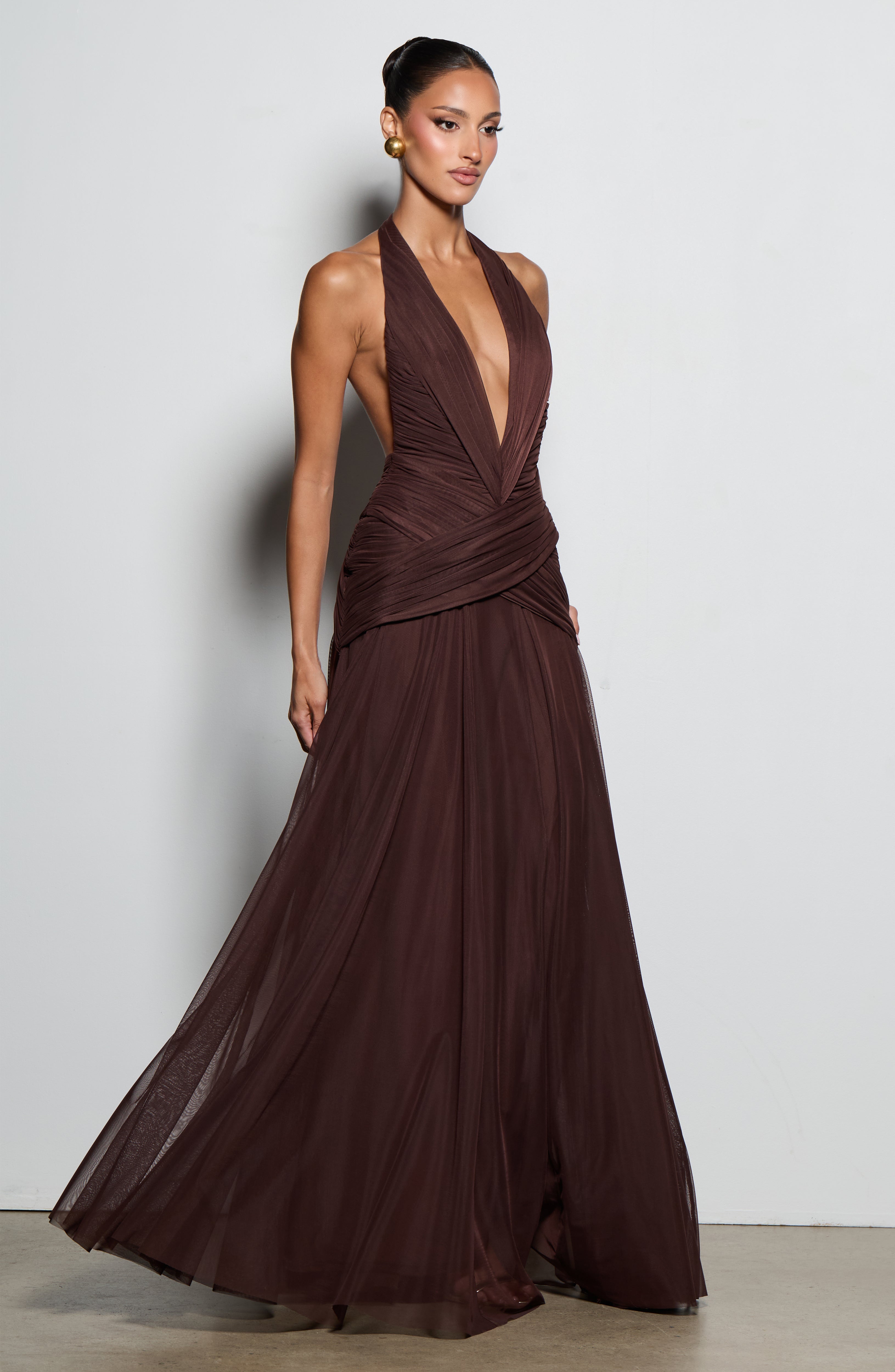 Cleo Maxi Erik Moru Elbise