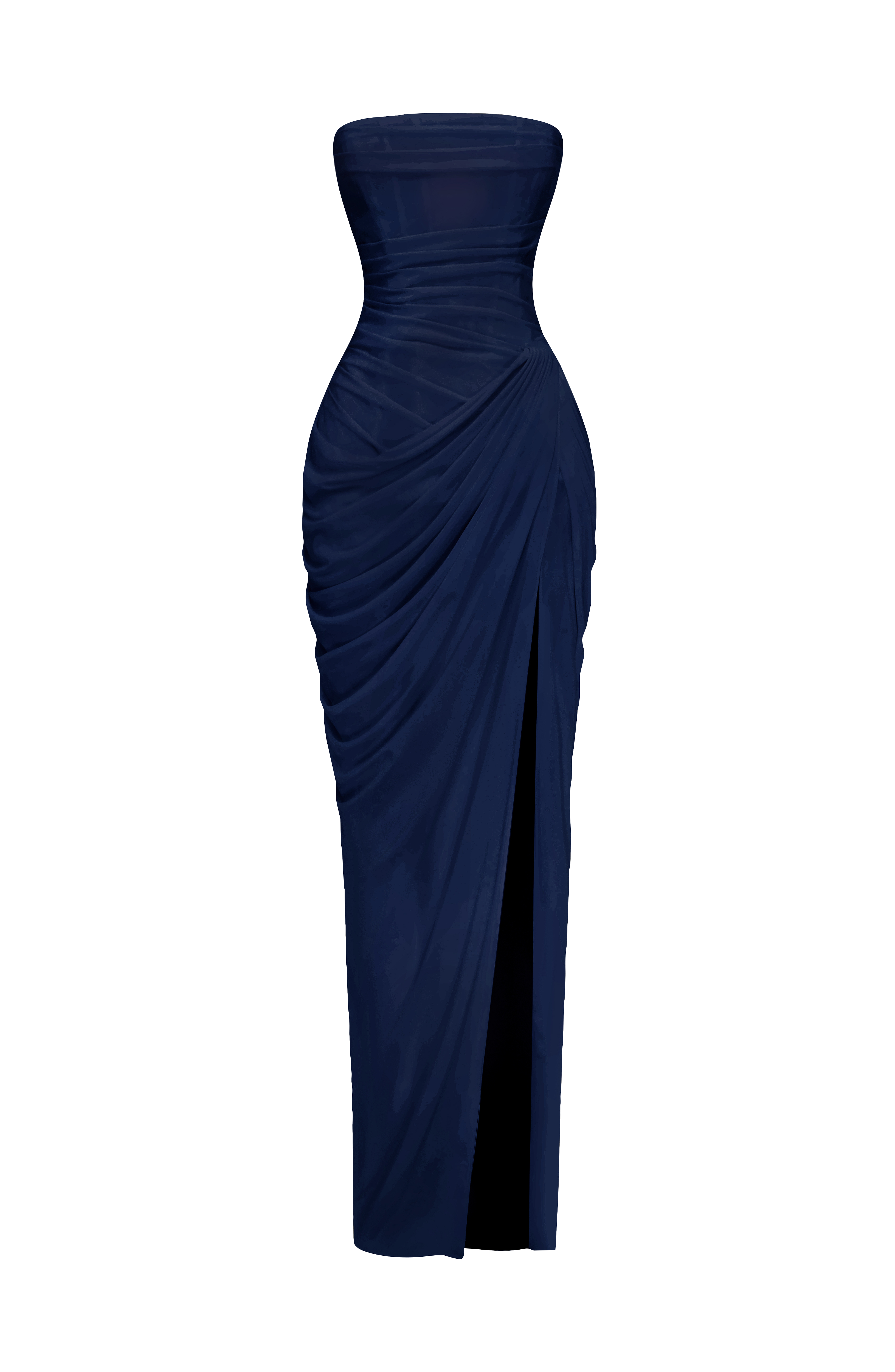 Cyra Lacivert Maxi Elbise