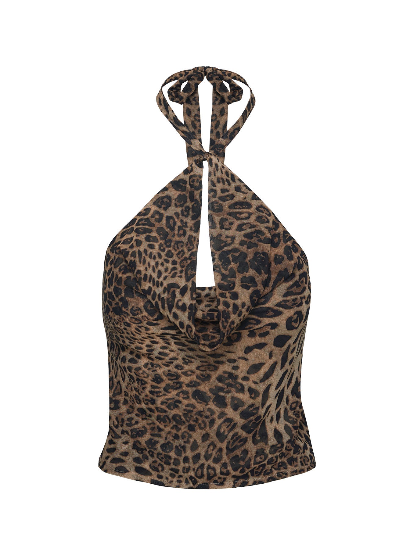 Leopar Desenli Eleganza Üst
