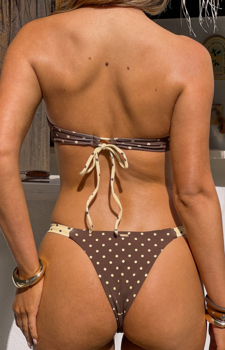 Ellis Kahverengi Puantiye Bikini Altı