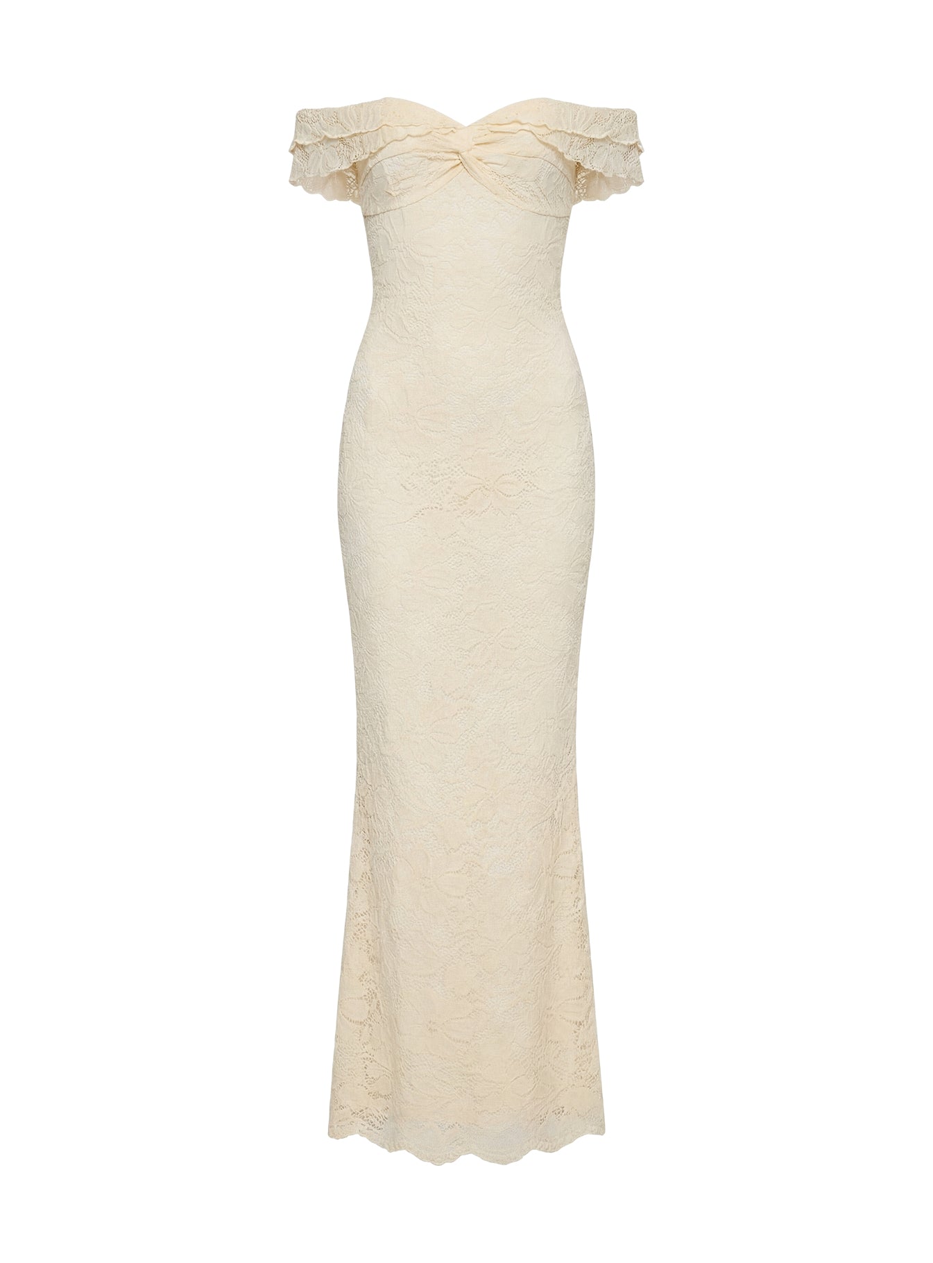 Anabeila Straplez Limon Maxi Elbise