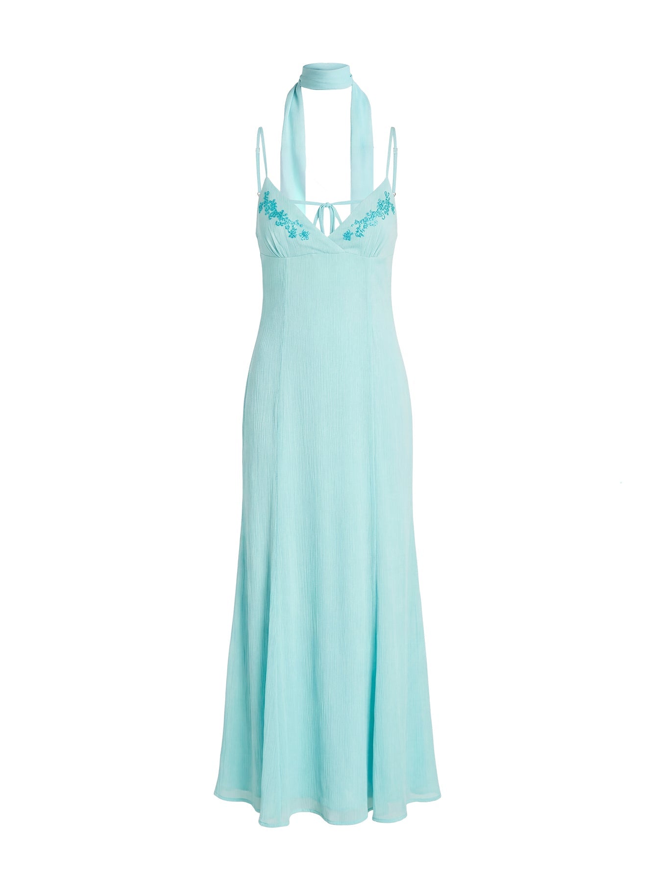 Jadira Aqua Maxi Elbise