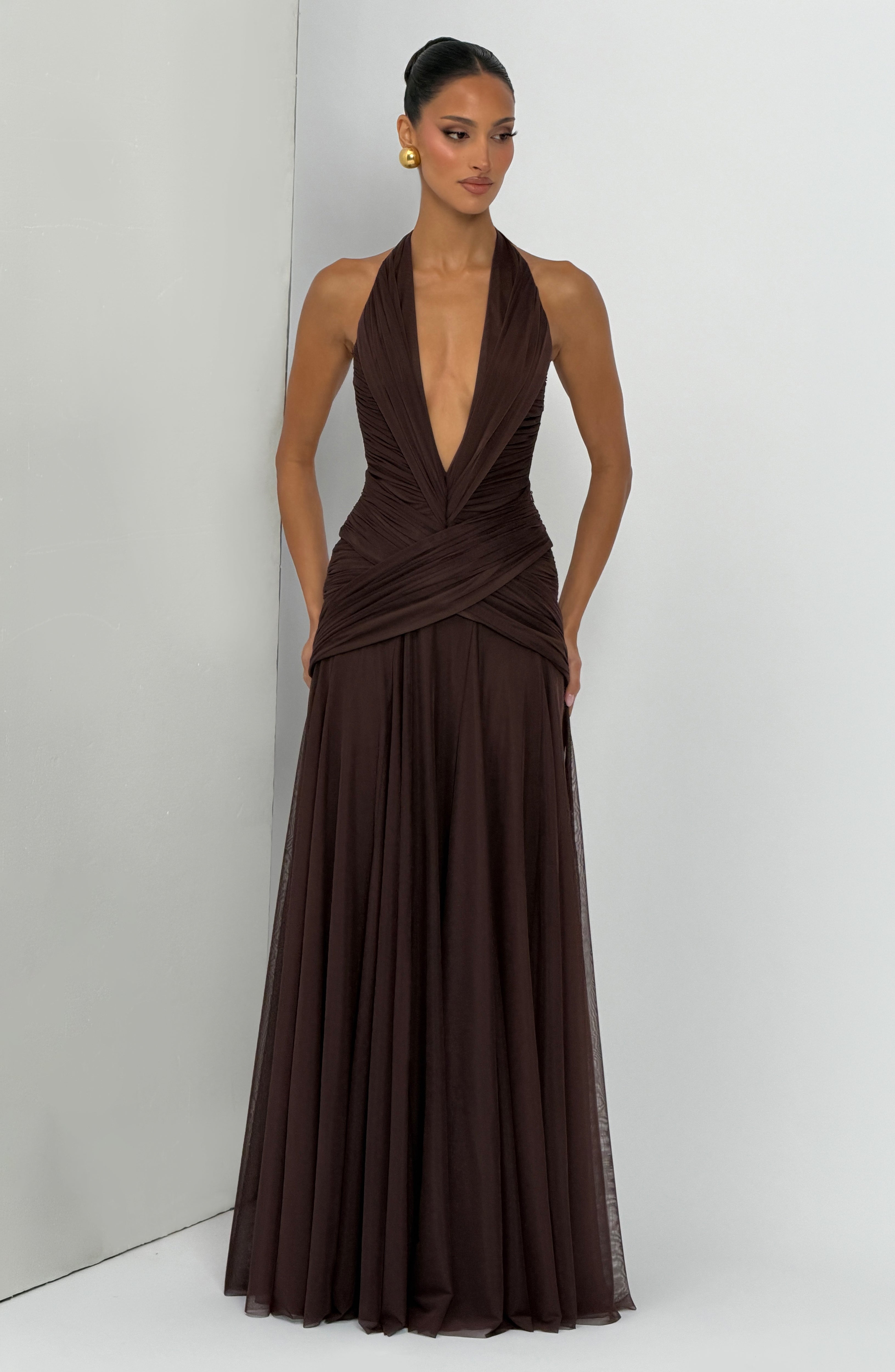 Cleo Maxi Erik Moru Elbise