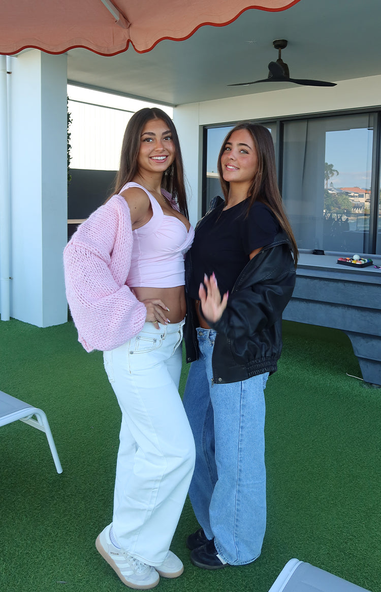 Clara Star Beyaz Düşük Bel Denim Pantolon - Şık ve Rahat