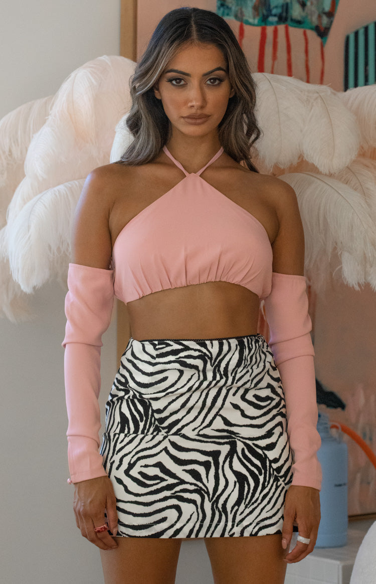 Harris Halter Fitili Üst Pembe