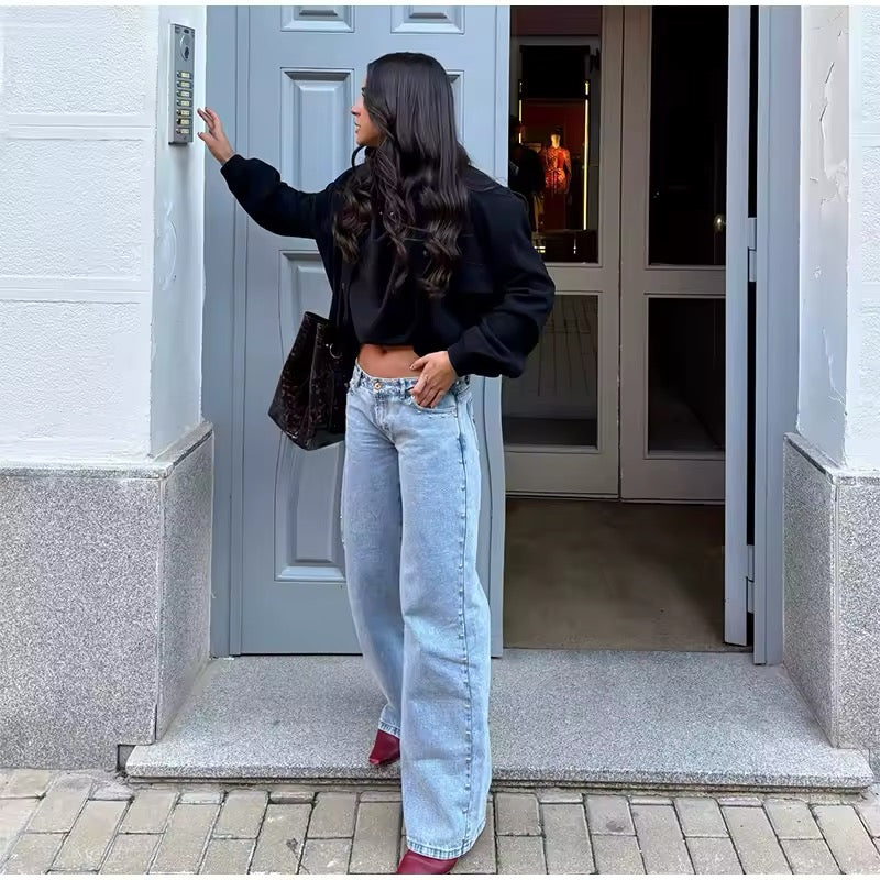 Leopard Patchwork Jean
