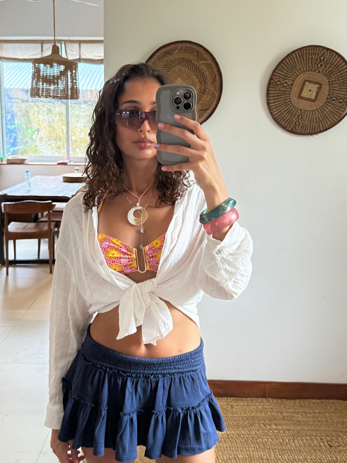 Elmadonna Sarı-Pembe Bikini