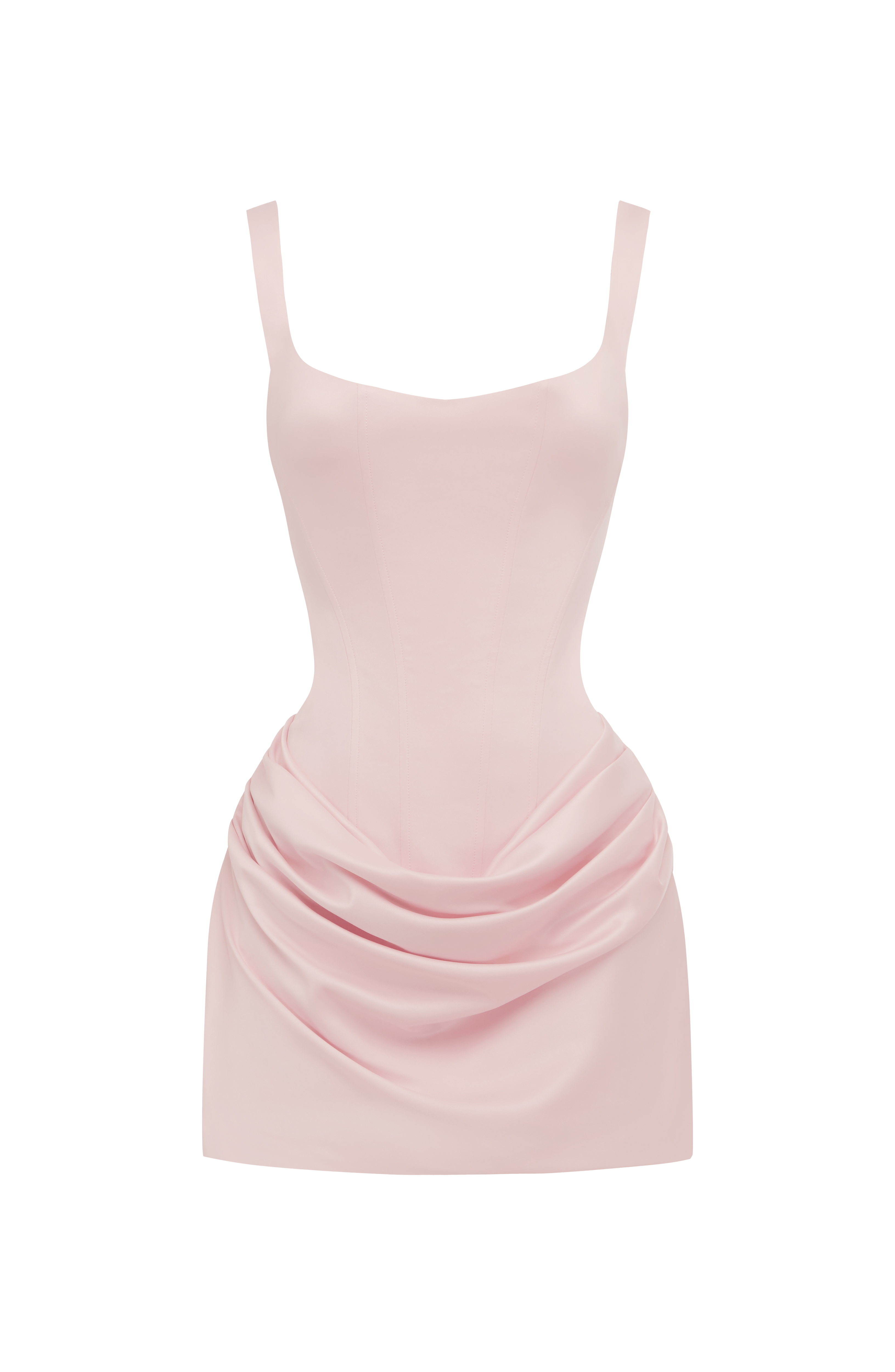 Imogen Mini Pembe Elbise