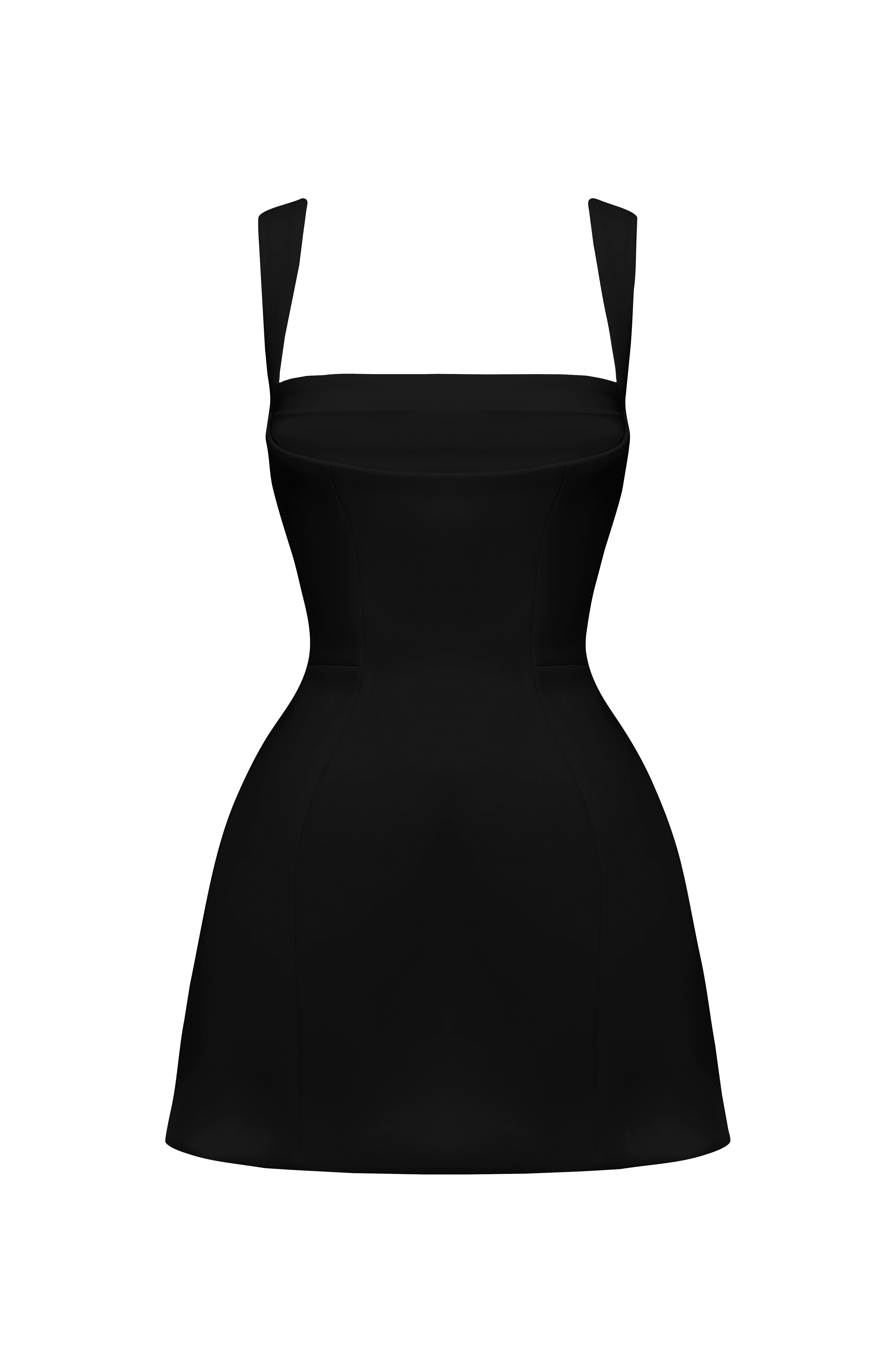 Iona Mini Siyah Elbise