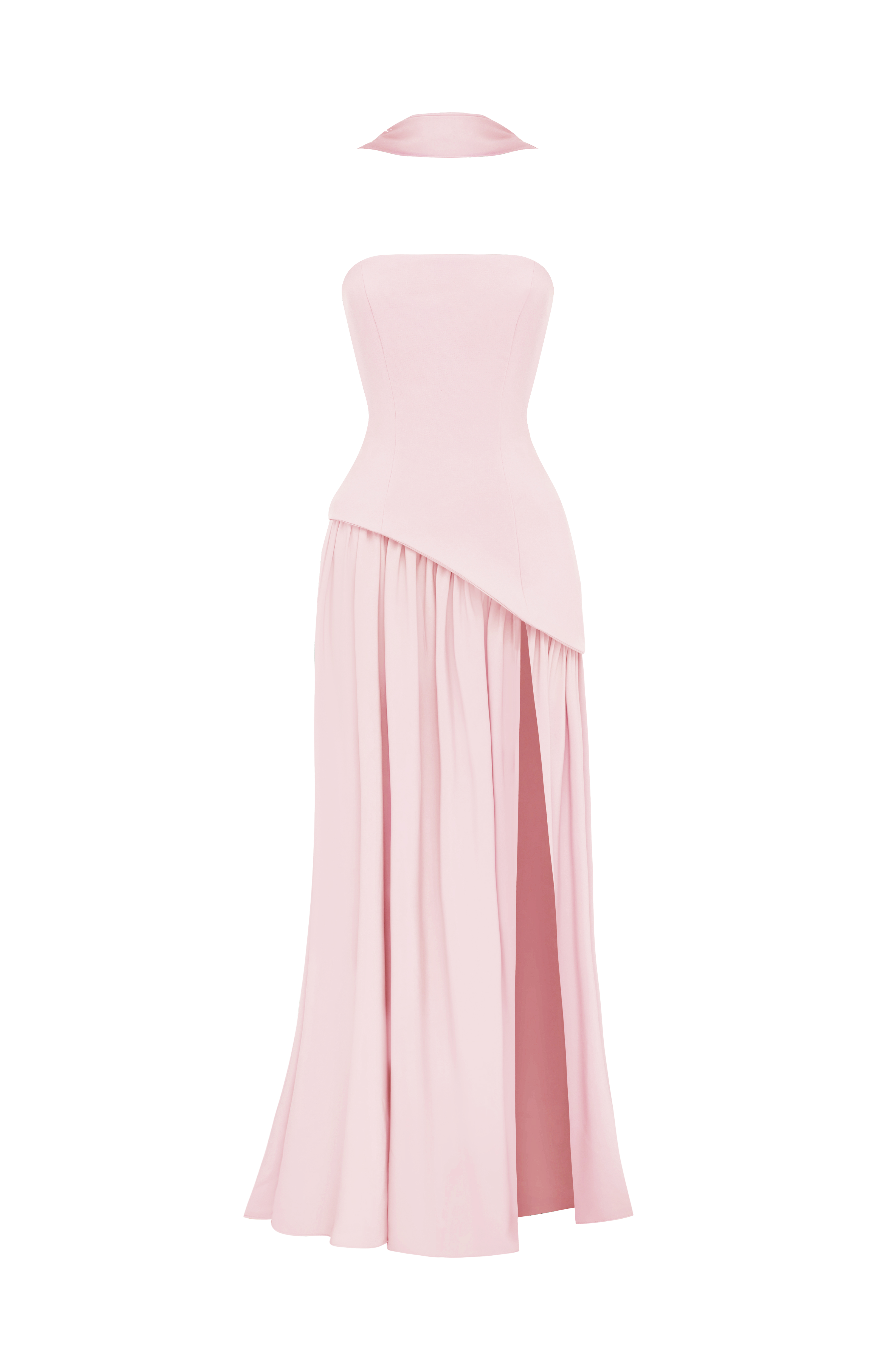 Maliyah Maxi Elbise – Pudra Pembe