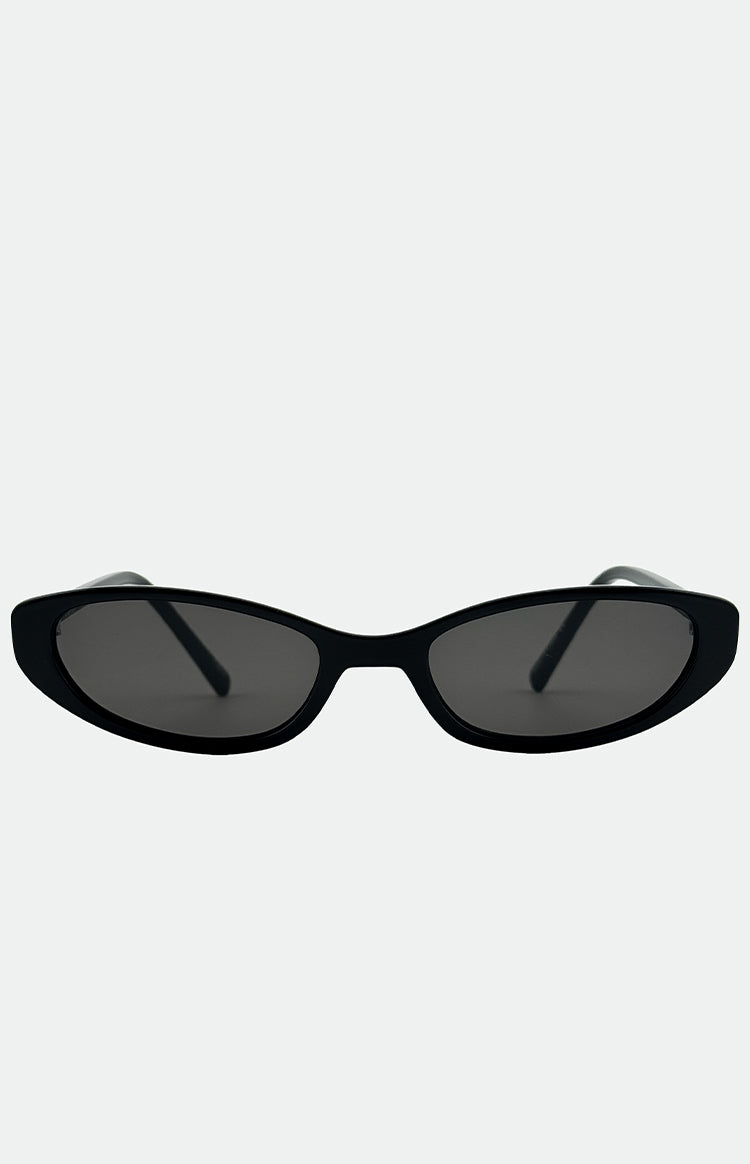 Otra Eyewear Lulu Siyah İnce Kedi Gözlük