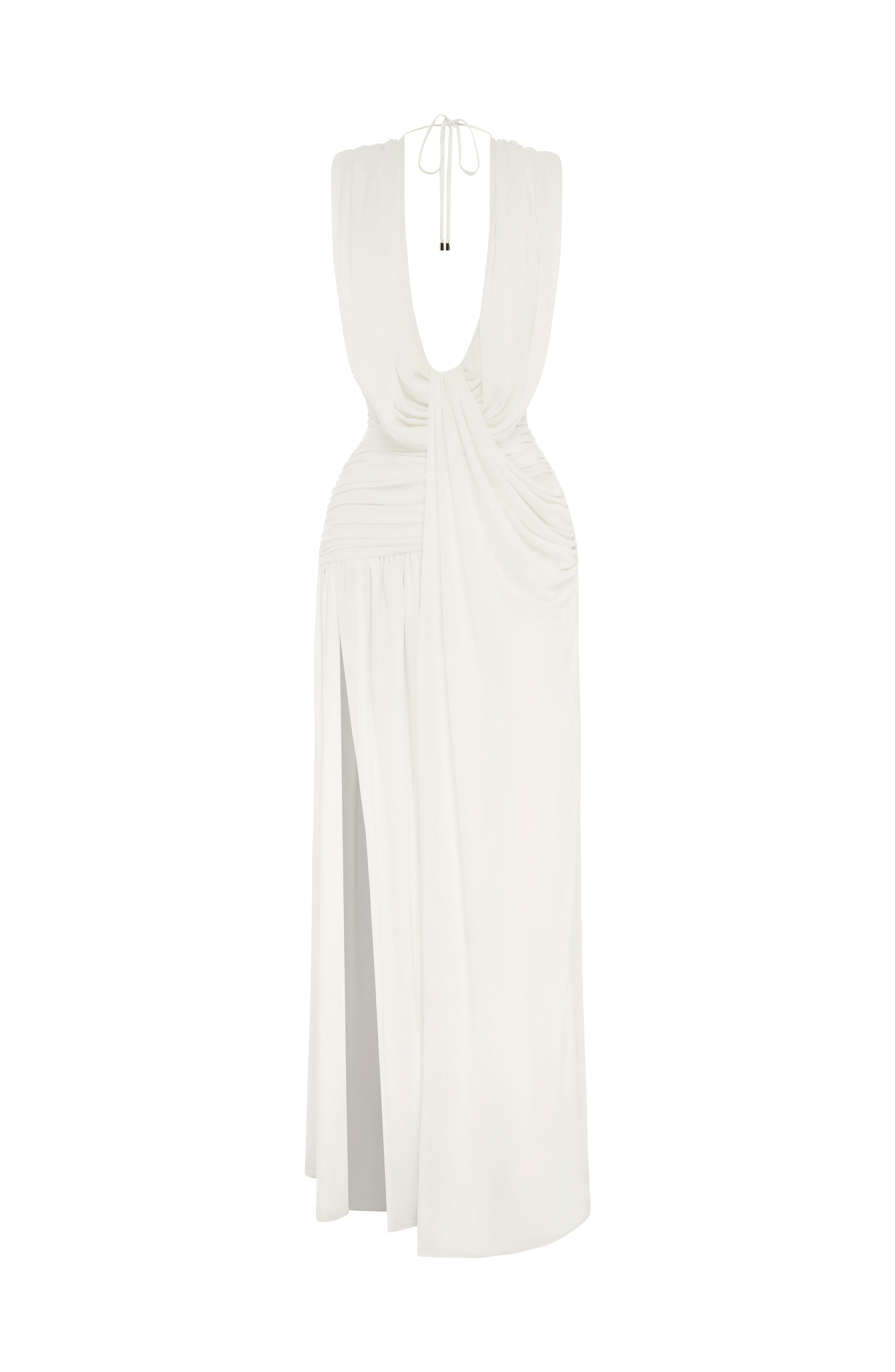 Romilly Ekru Maxi Elbise