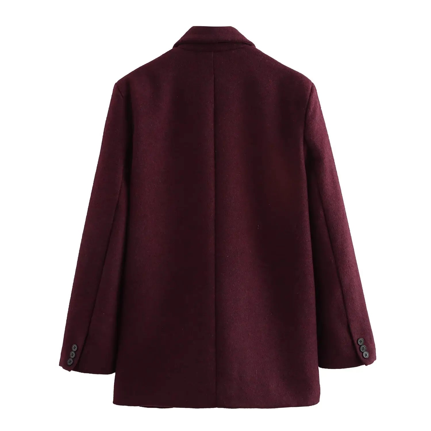 Oversize Yünlü Blazer