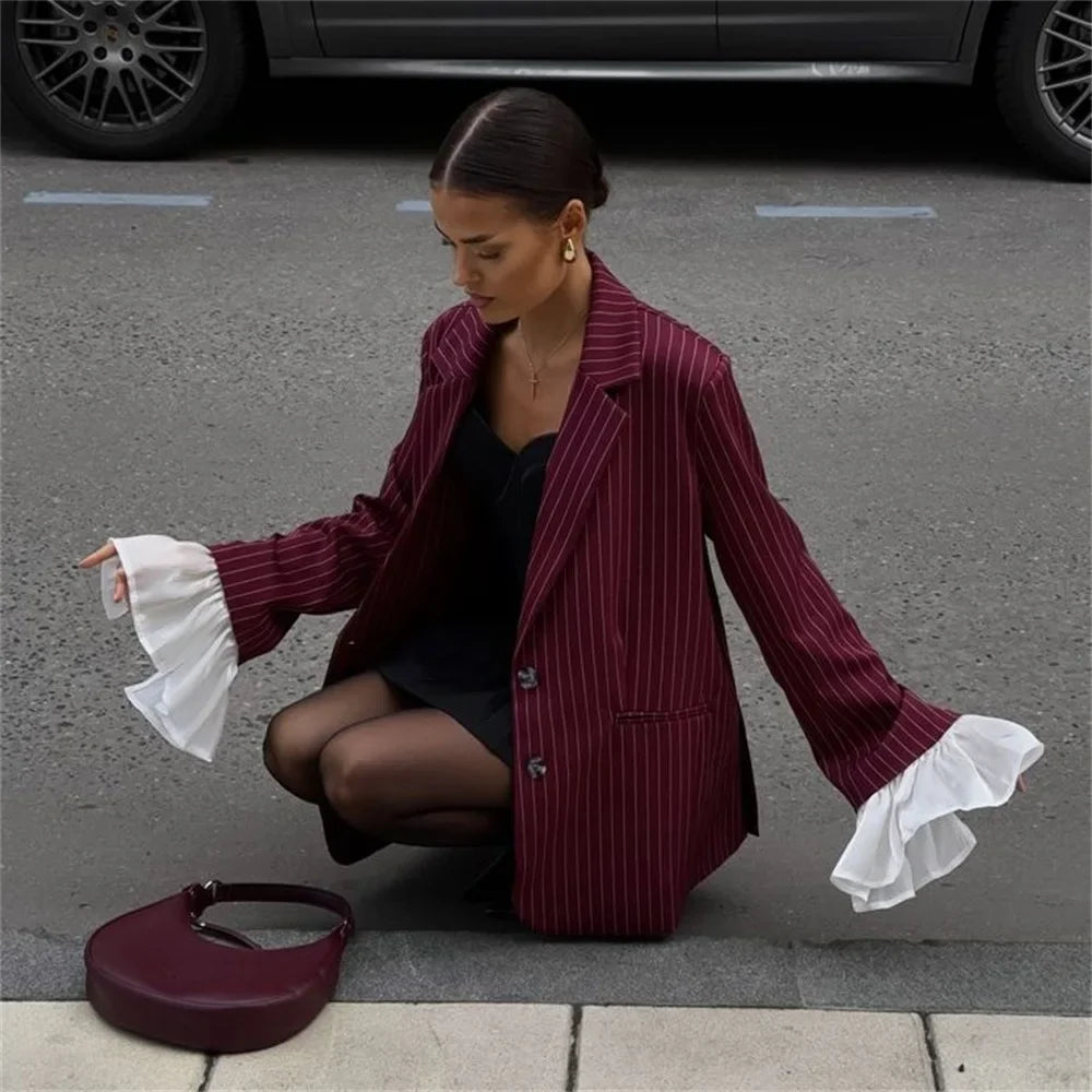 Kol Detaylı Tasarım Blazer