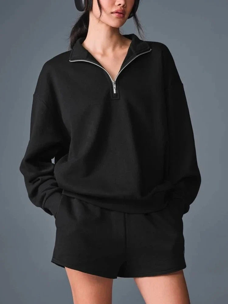 Loose Fit Şortlu Takım