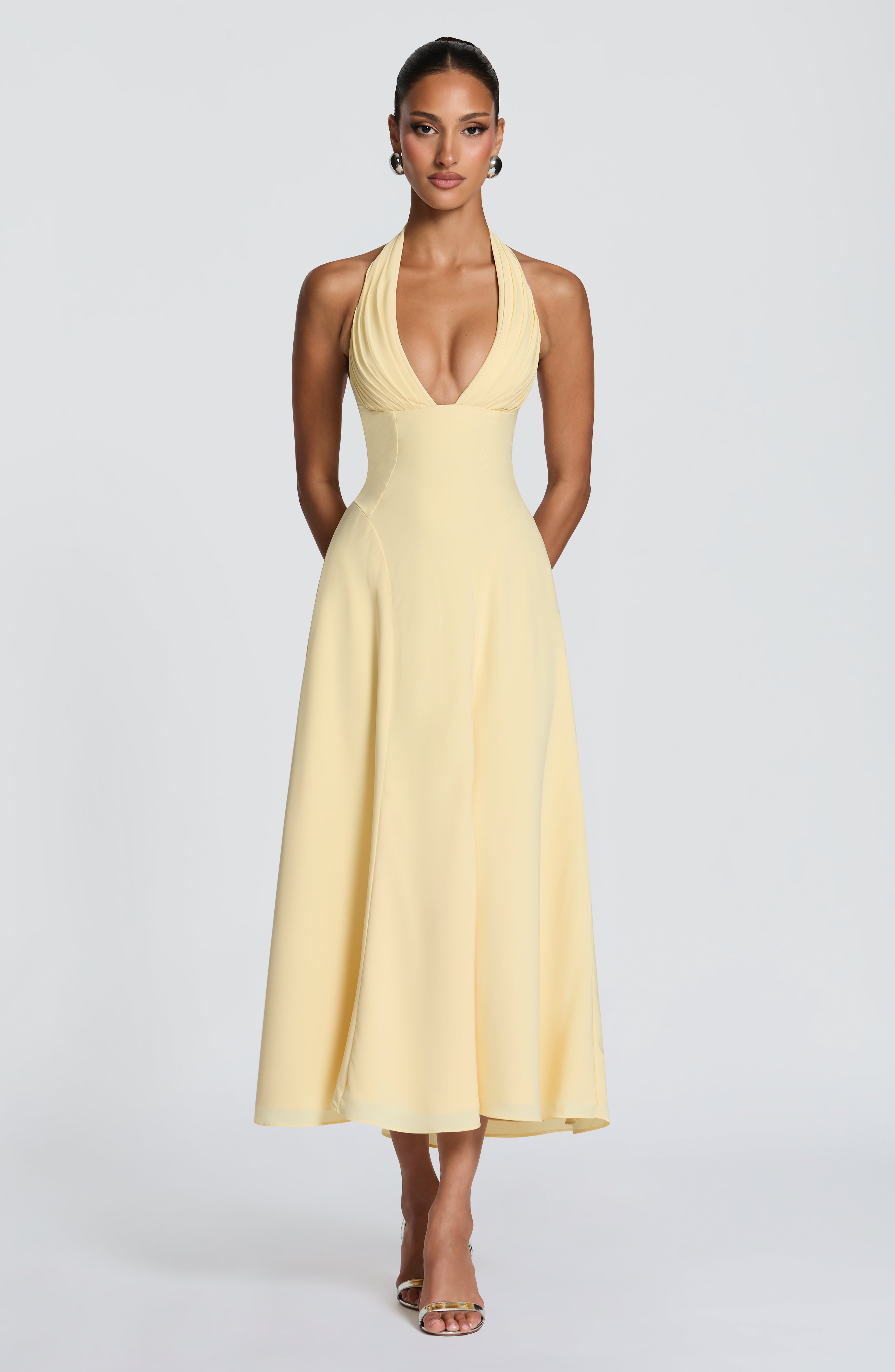 Hayden Limon Midi Elbise