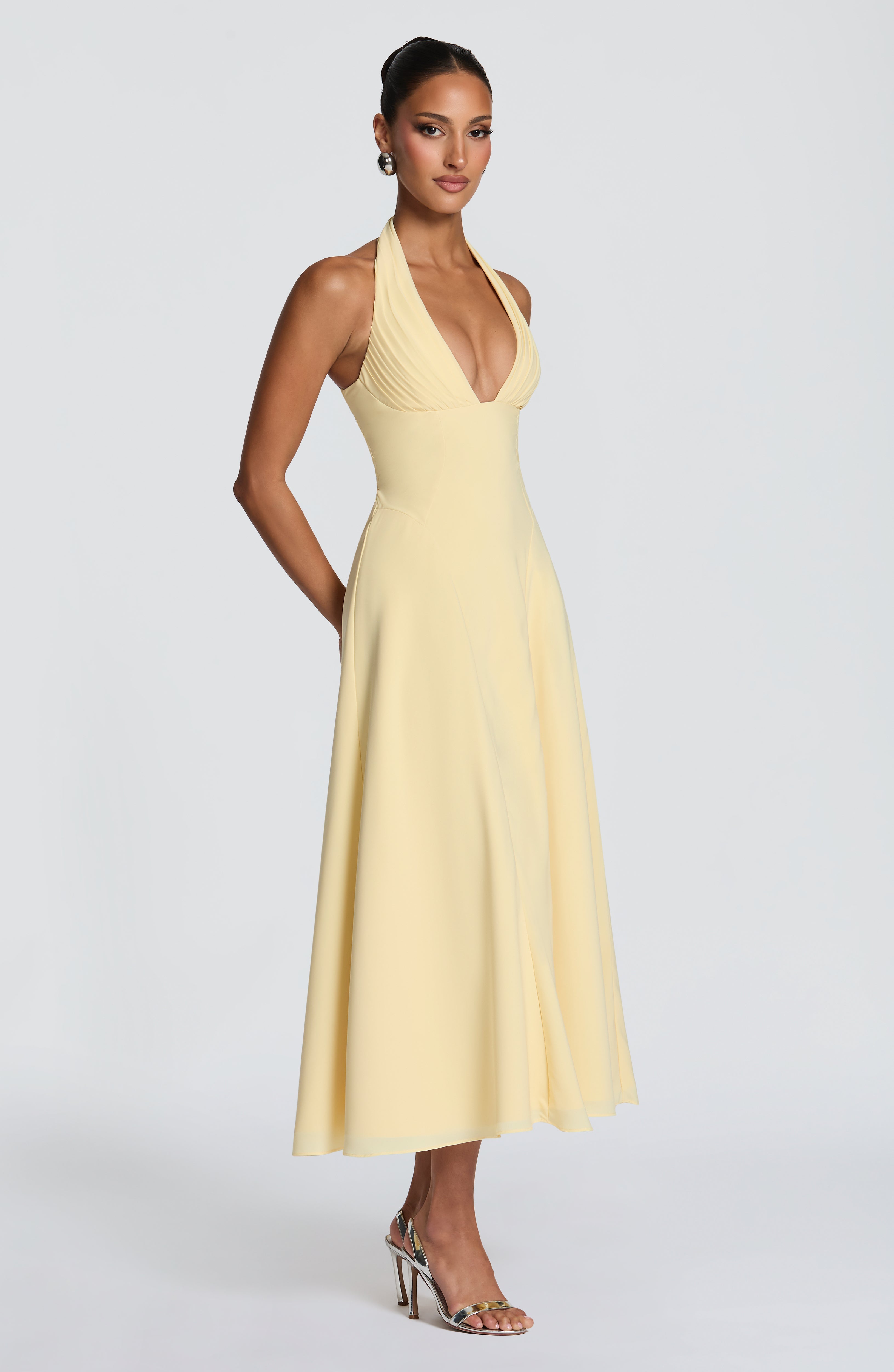 Hayden Limon Midi Elbise