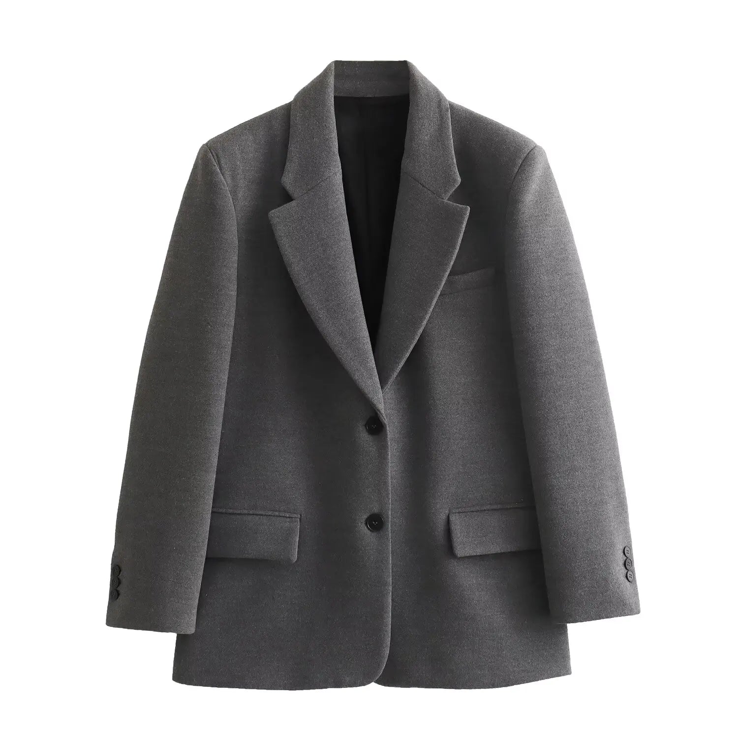 Oversize Yünlü Blazer