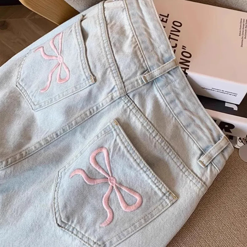 Pinkish Loose Fit Jean