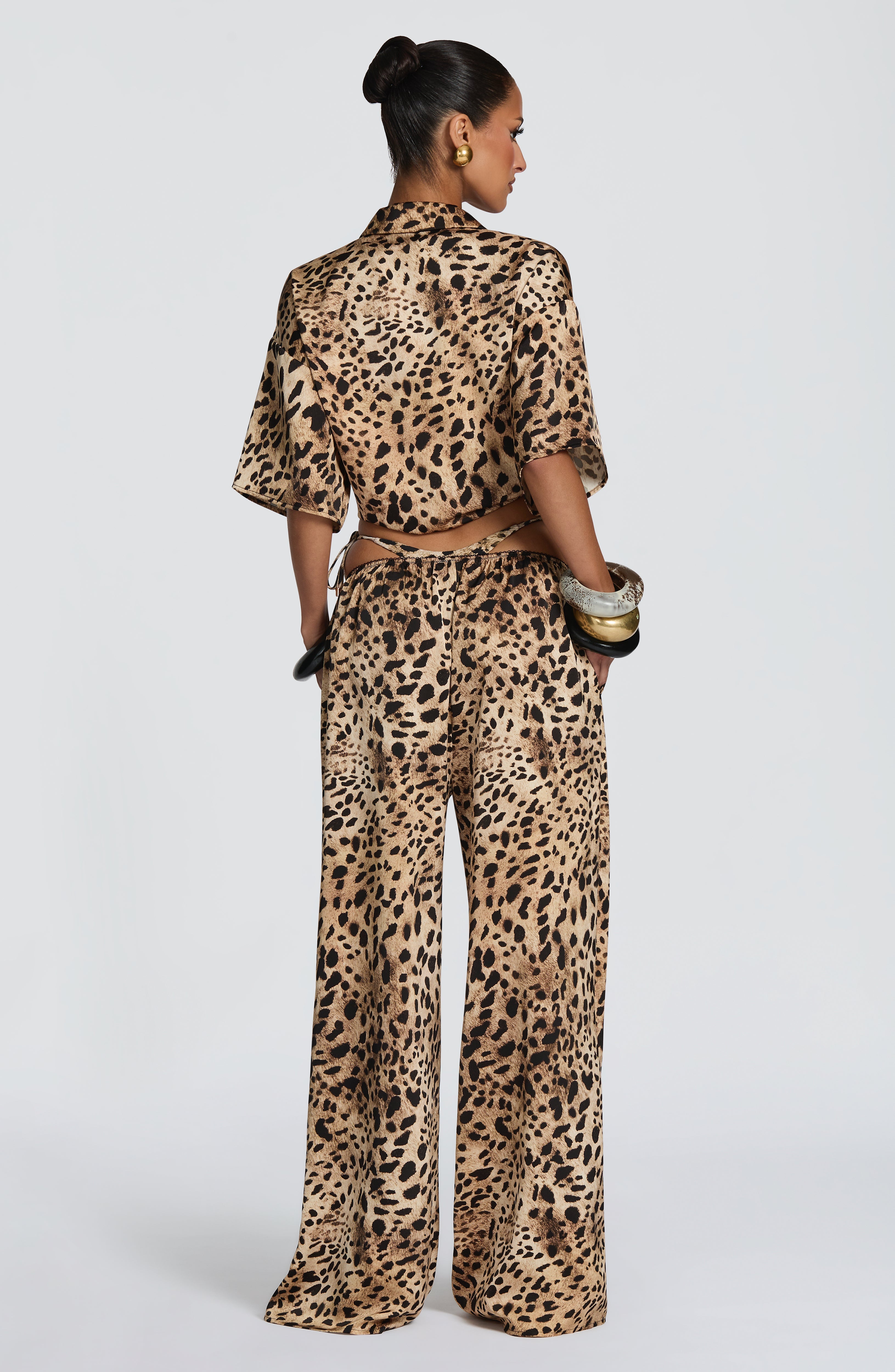 Leopar Desenli Soleil Pantolon