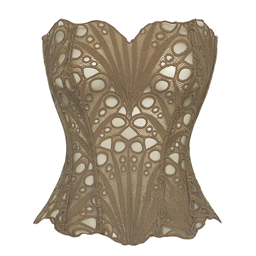 Hollow Out Corset Top