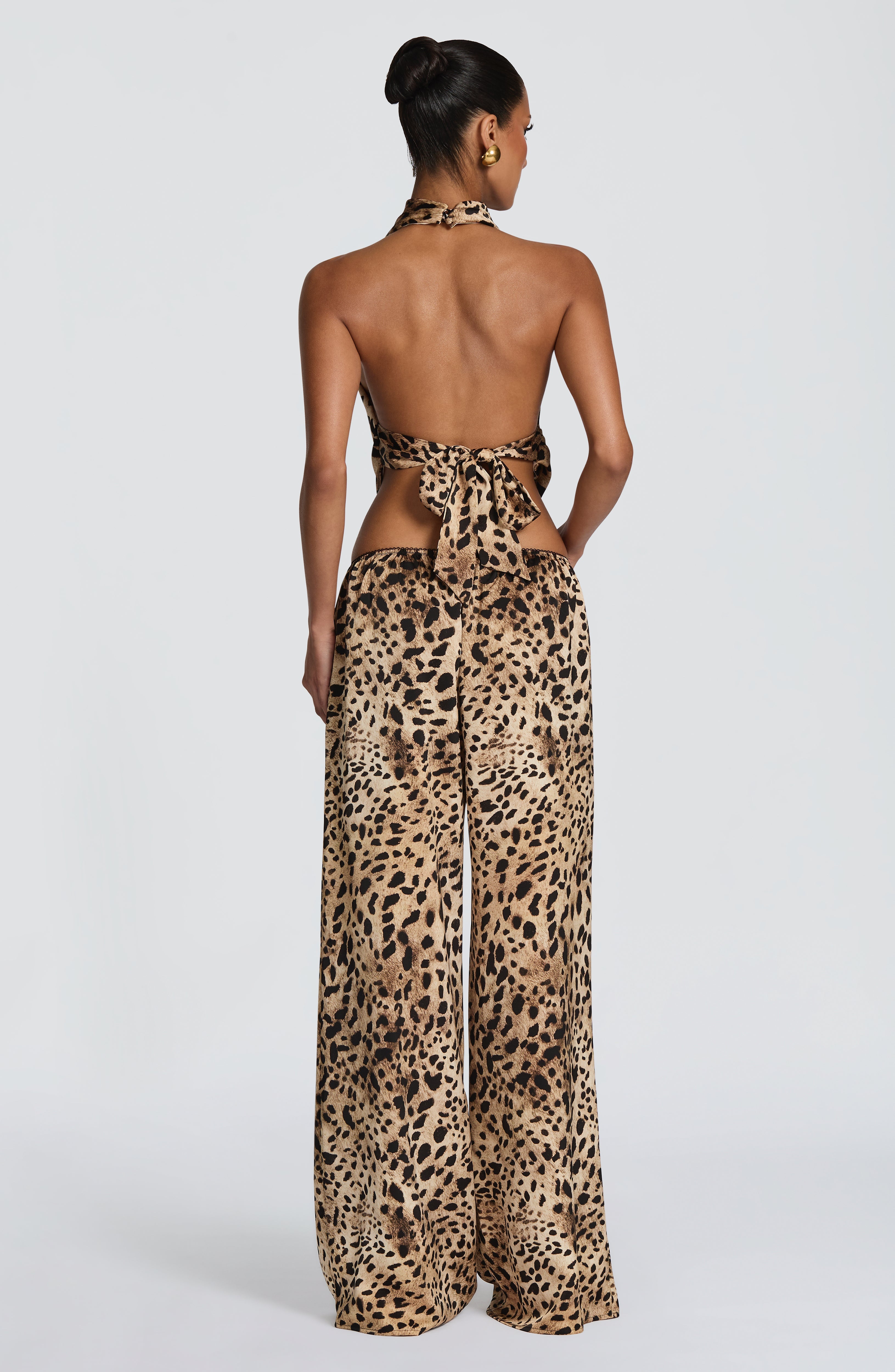 Leopar Desenli Soleil Pantolon