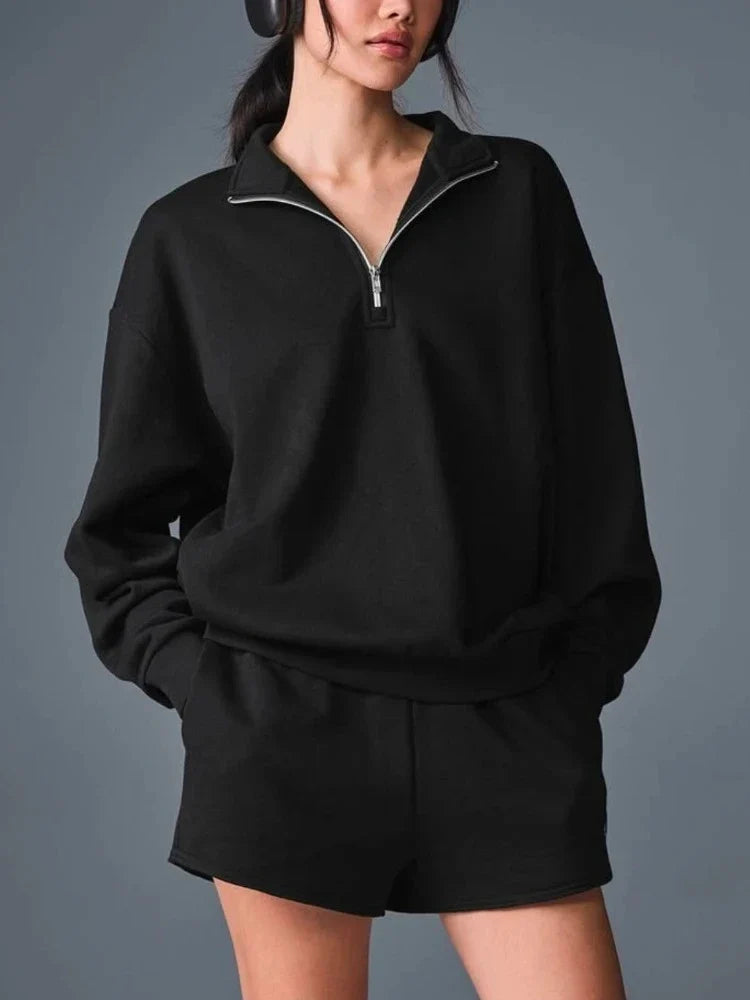 Loose Fit Şortlu Takım