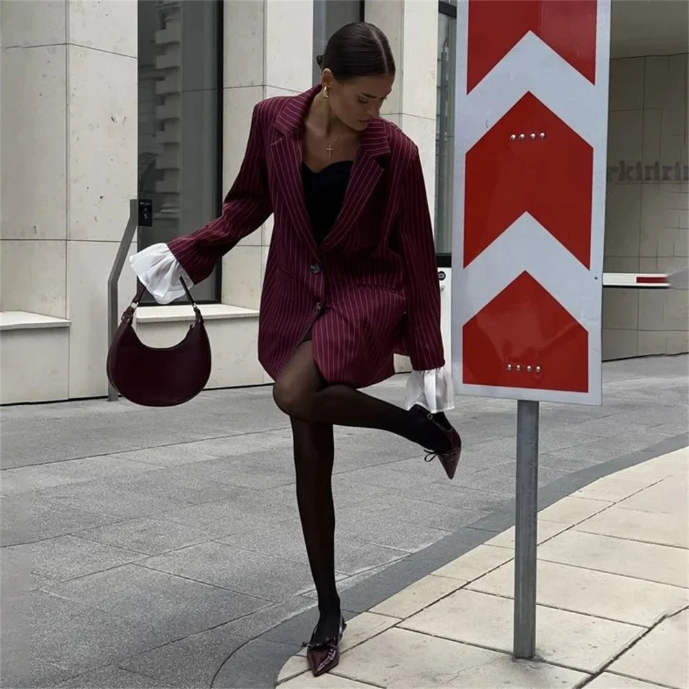 Kol Detaylı Tasarım Blazer