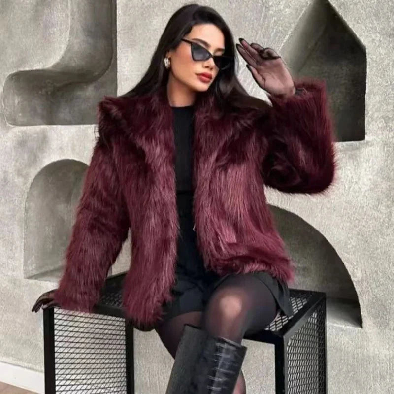 Burgundy Kürk