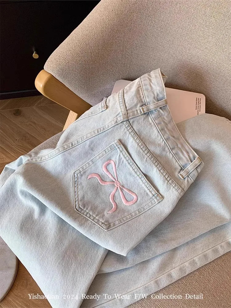 Pinkish Loose Fit Jean