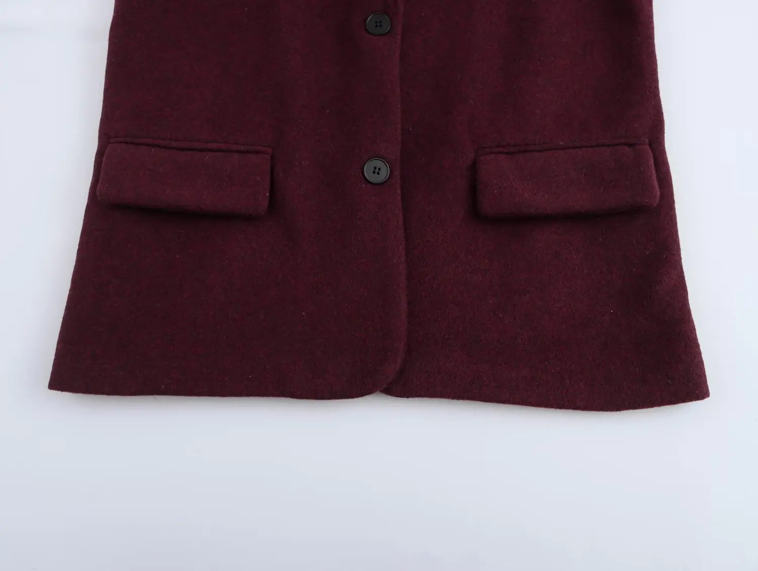 Oversize Yünlü Blazer