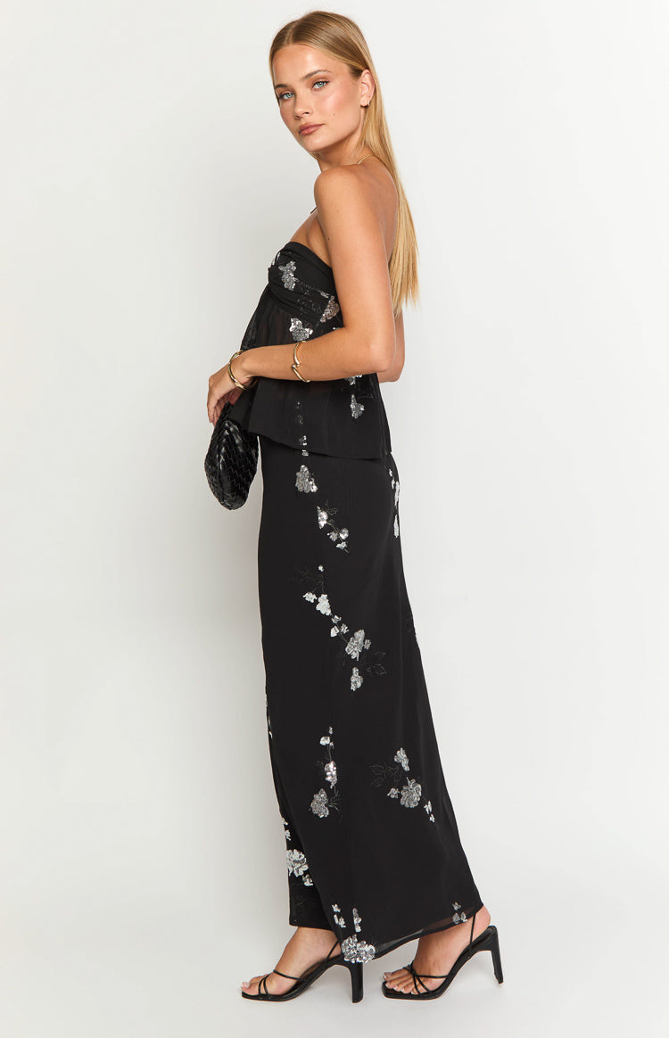 Shyla Siyah Maxi Etek