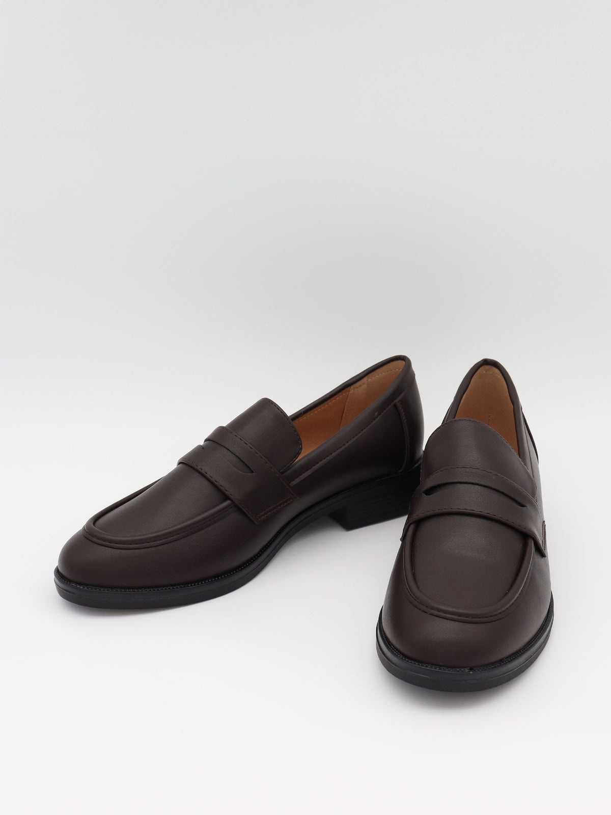 Kahverengi Blova Loafer Ayakkabıları