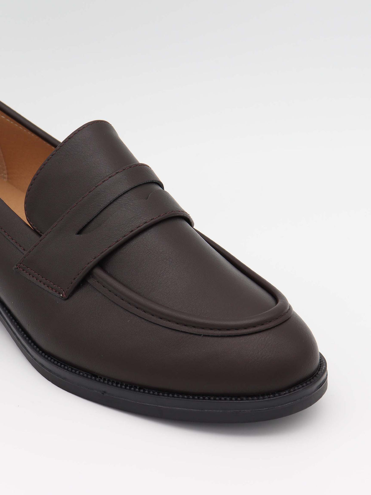 Kahverengi Blova Loafer Ayakkabıları