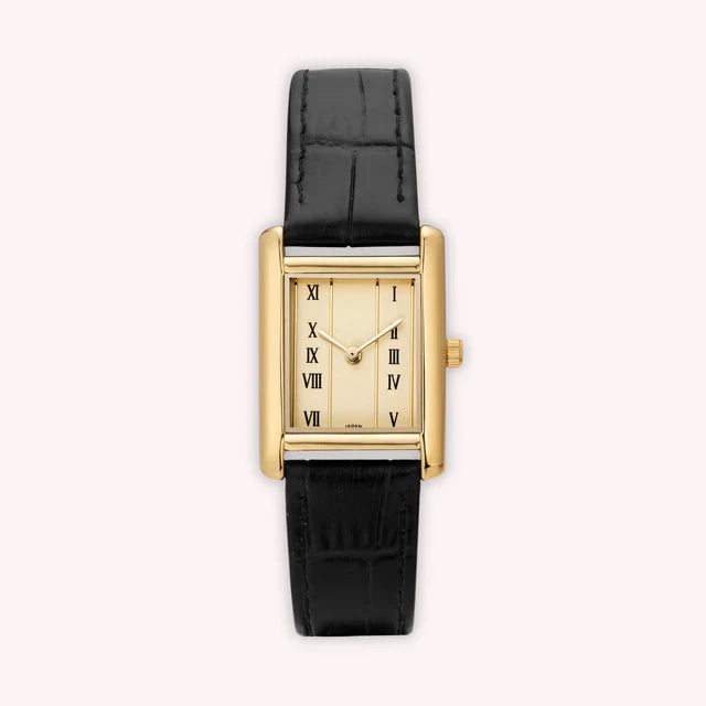 "Mira" Gold Leather