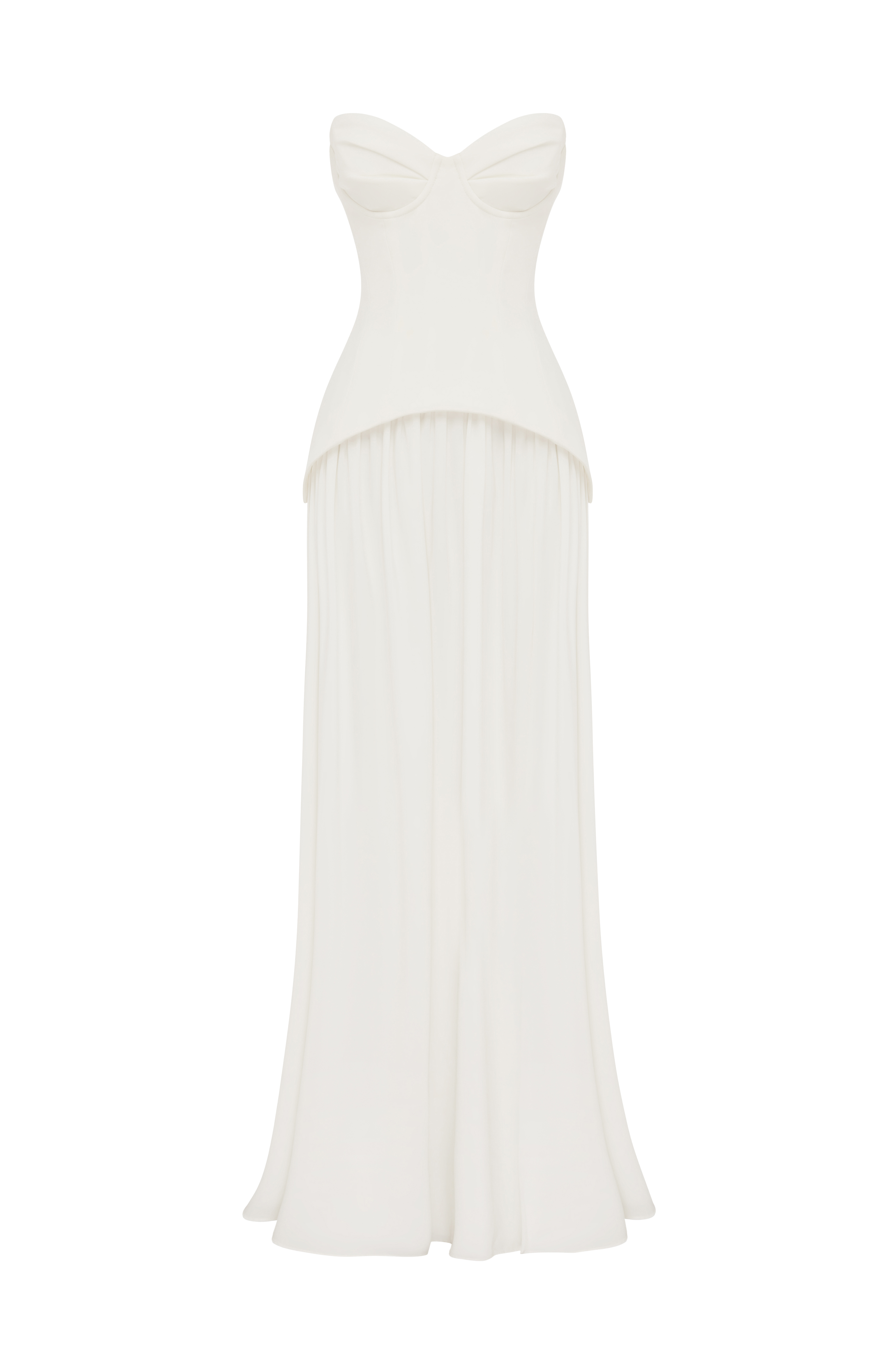 Vietta Maxi Krem Elbise