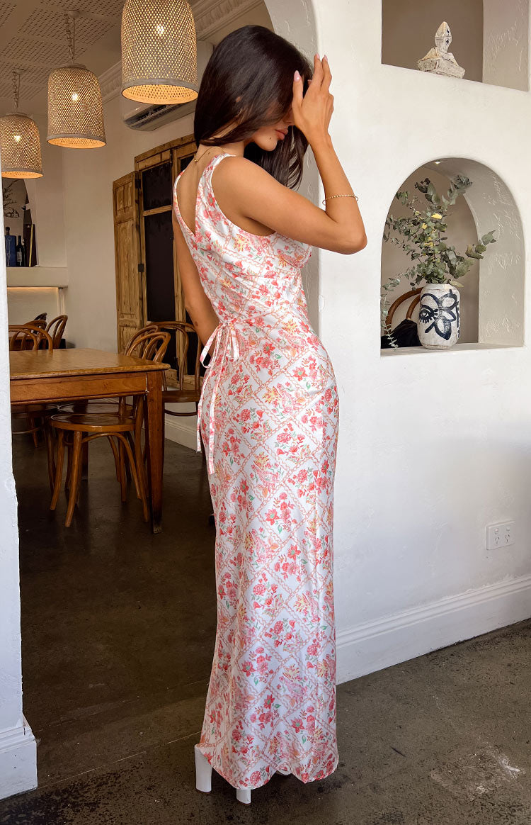 Verlaine Desenli Maxi Elbise