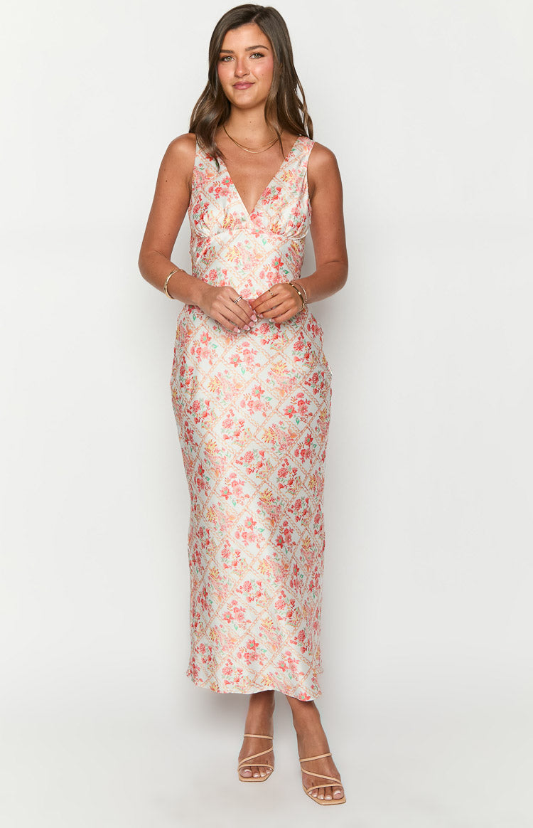 Verlaine Desenli Maxi Elbise