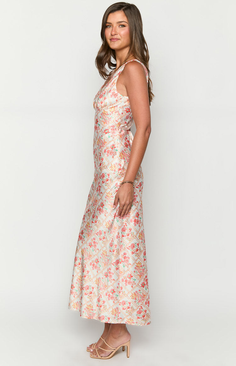 Verlaine Desenli Maxi Elbise