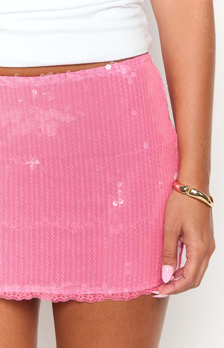 Vivi Pembe Mini Etek