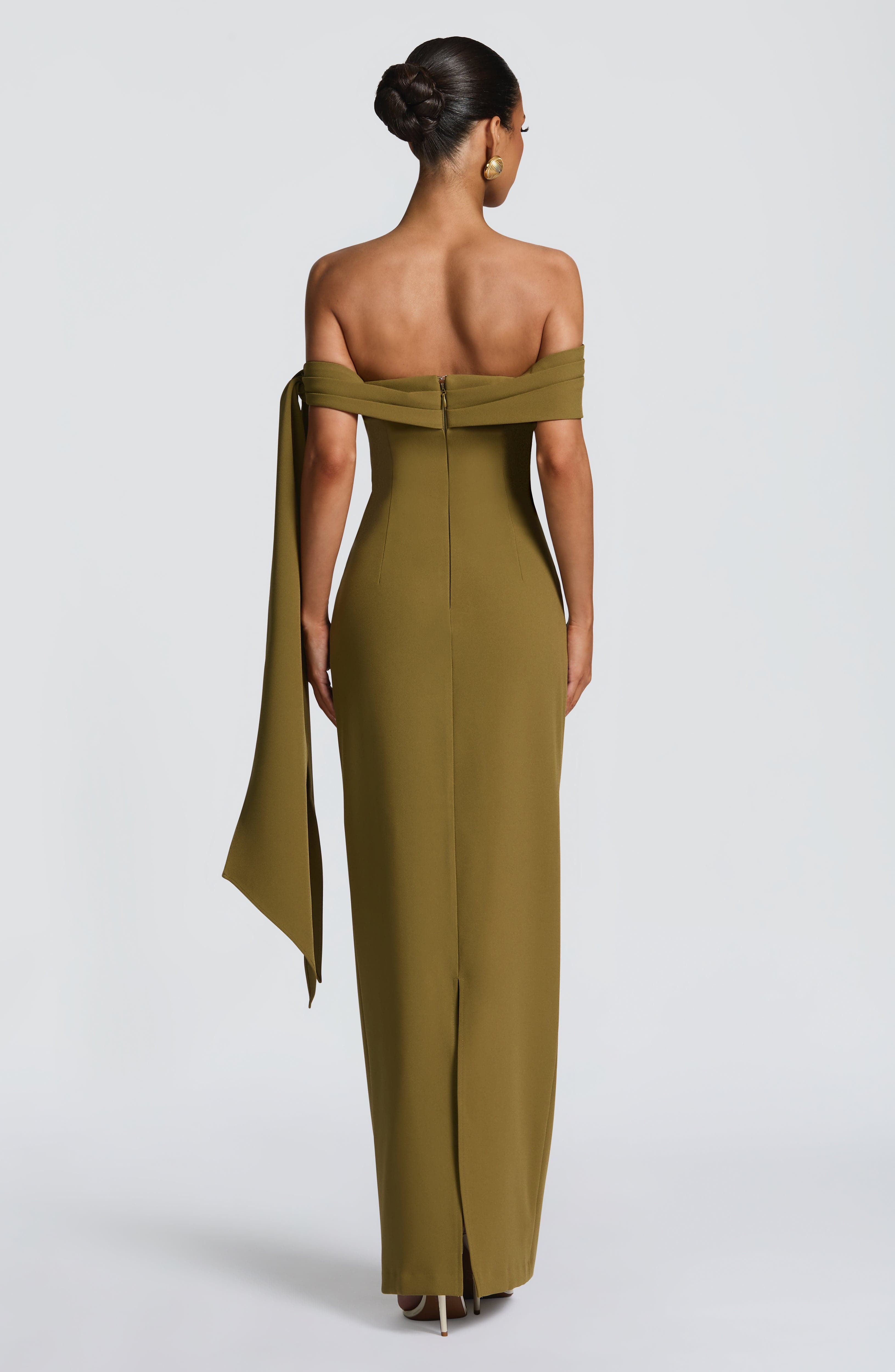 Addie Maxi Haki Elbise