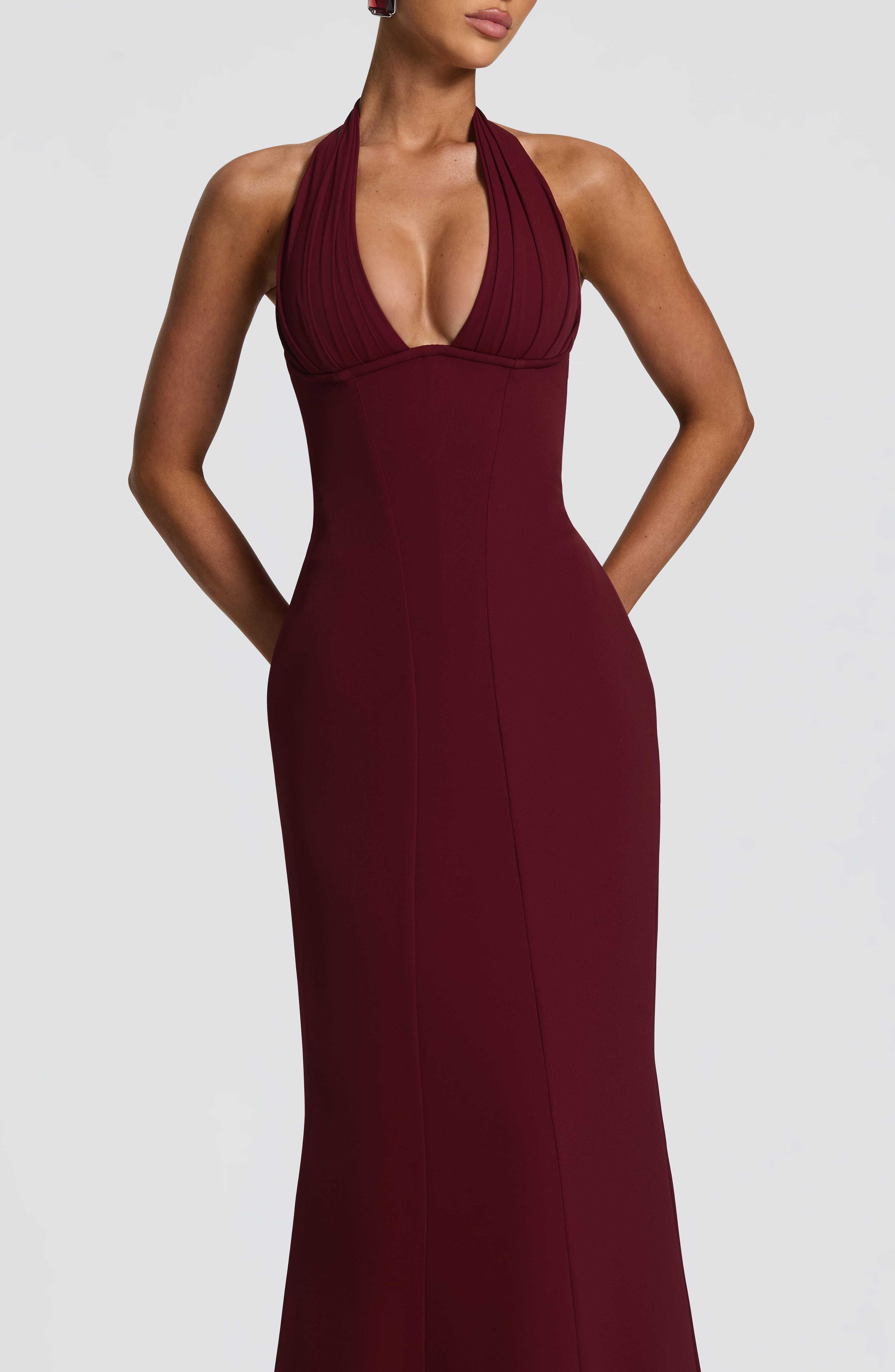 Adora Maxi Kiraz Elbise